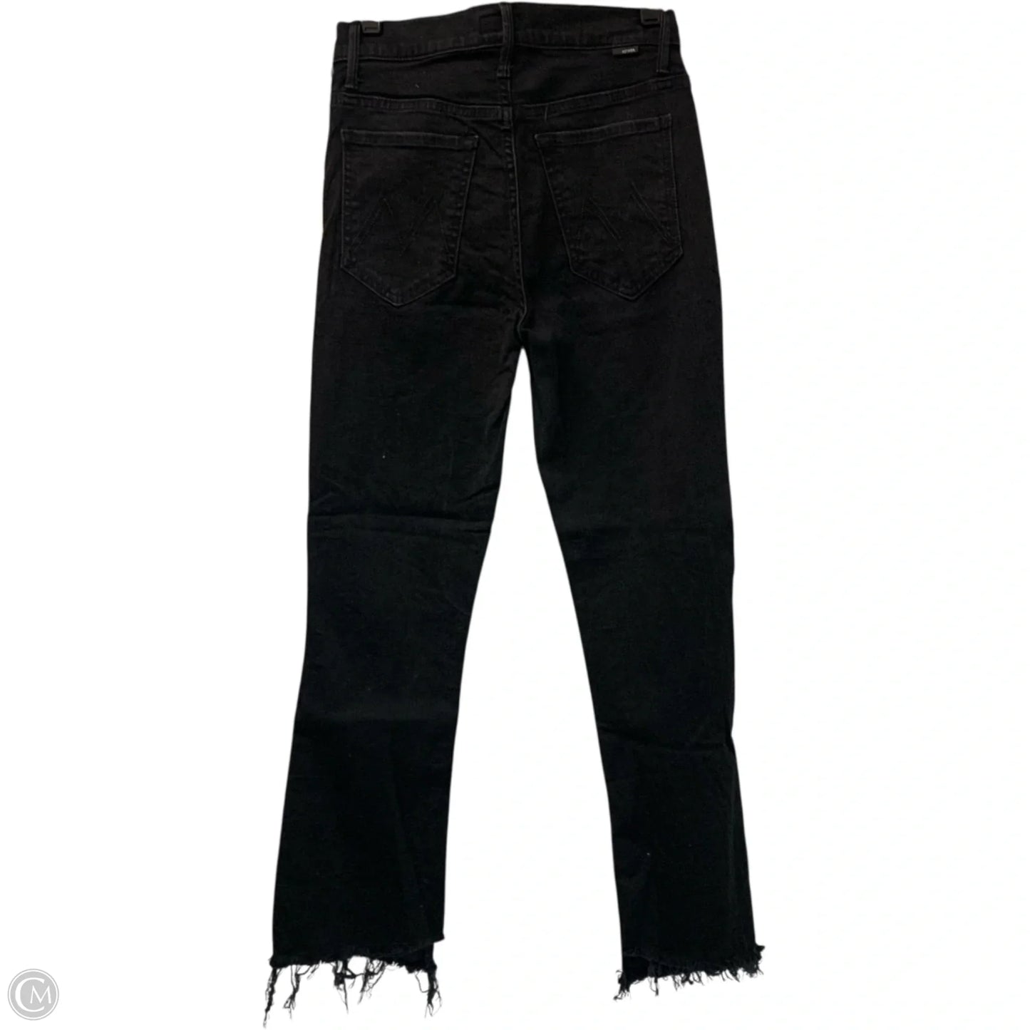 Jeans Cropped By Mother In Black, Size: 4