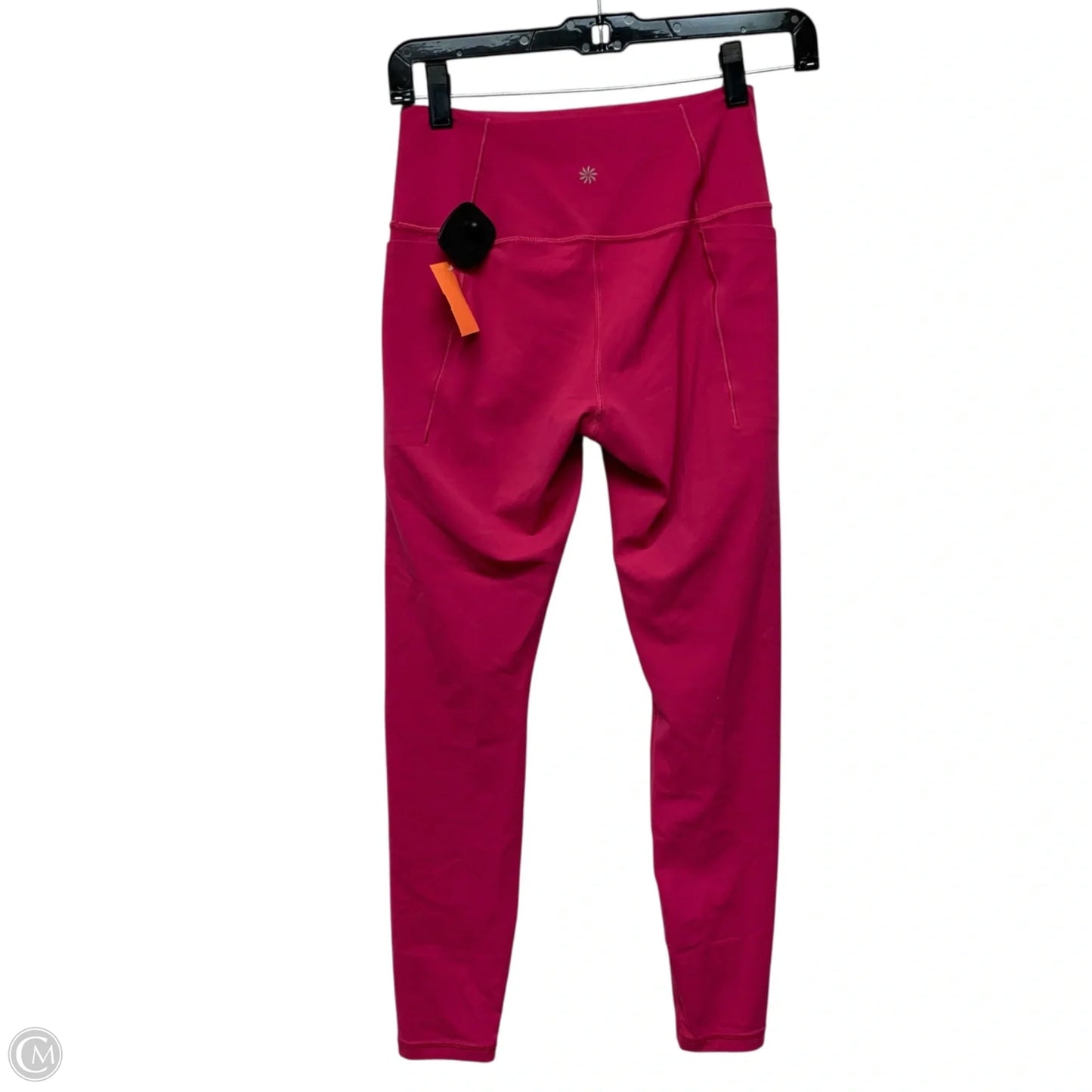 Athletic Leggings By Athleta In Pink, Size: M