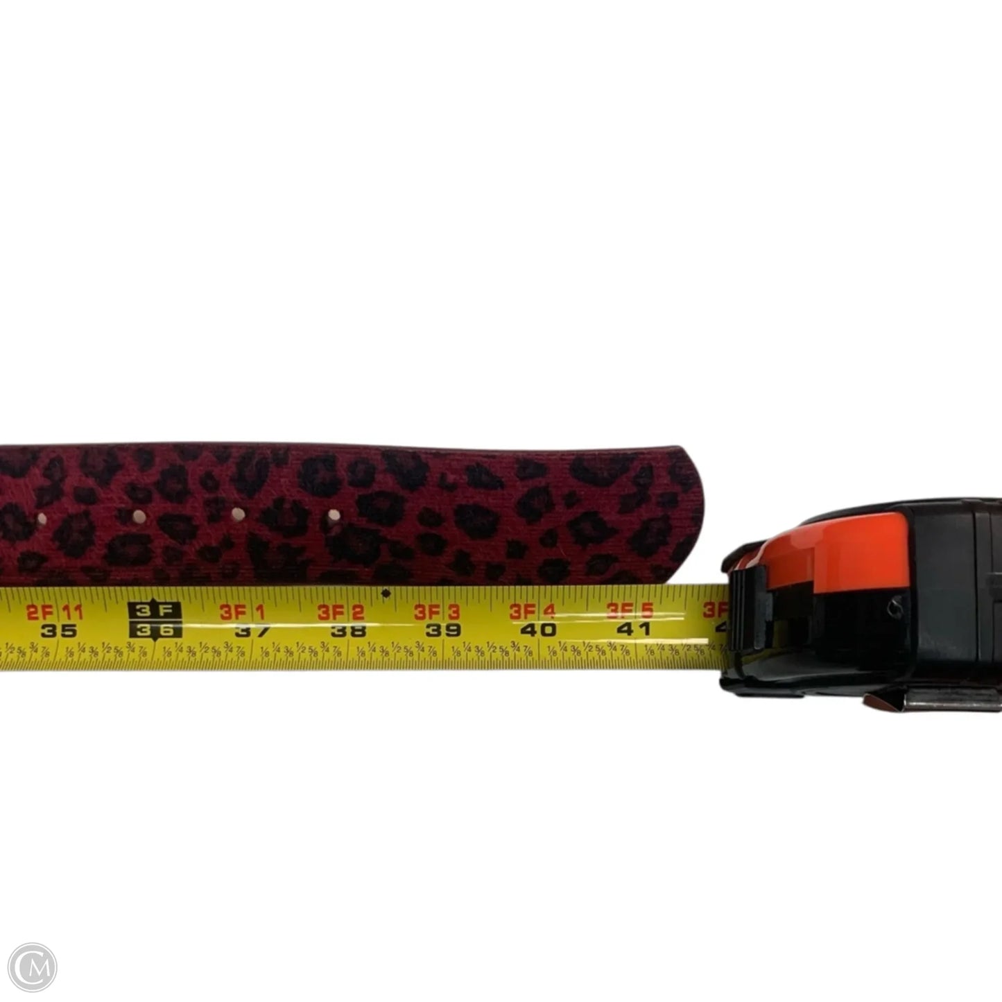 Belt In Leopard Print
