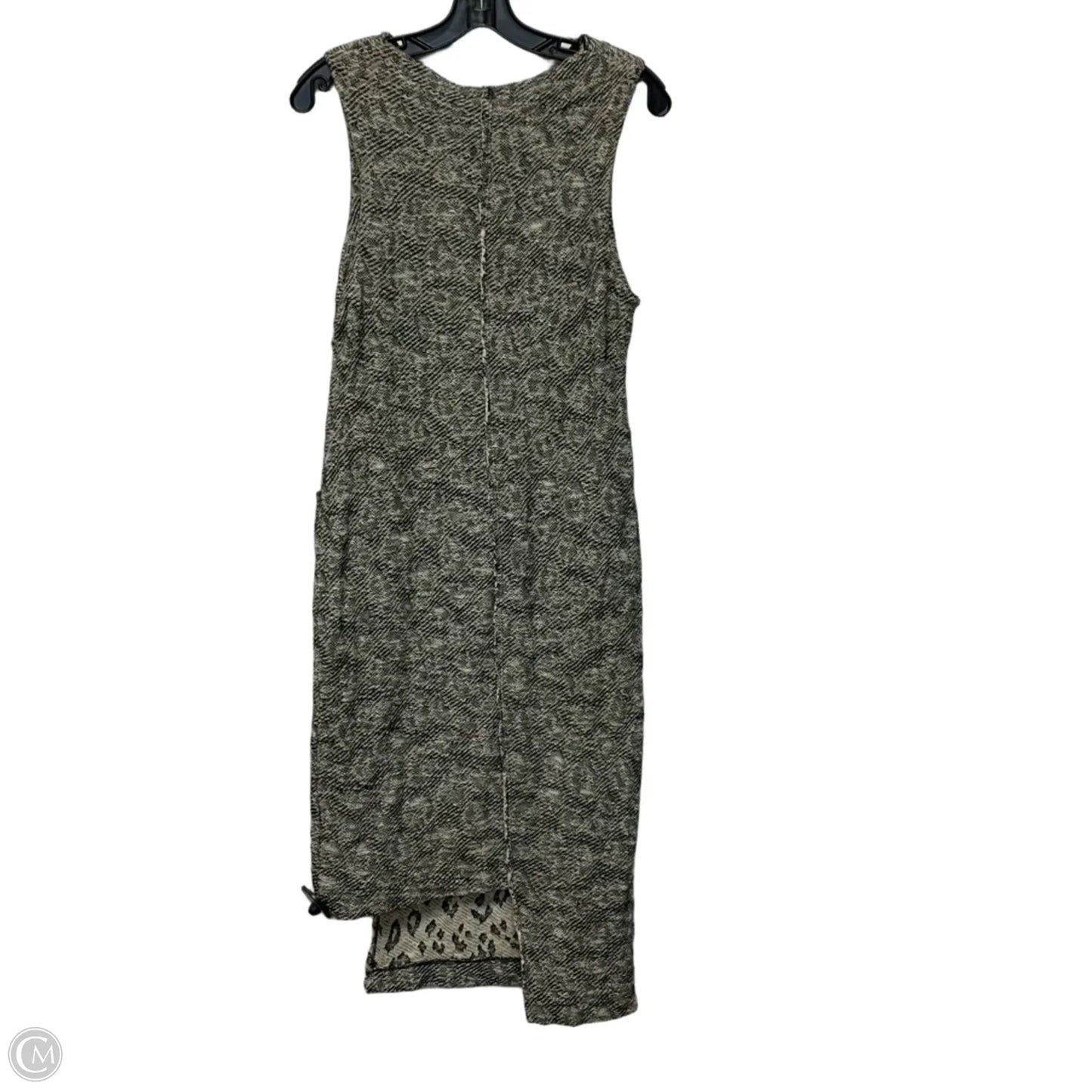 Dress Casual Midi By Free People In Grey, Size: L