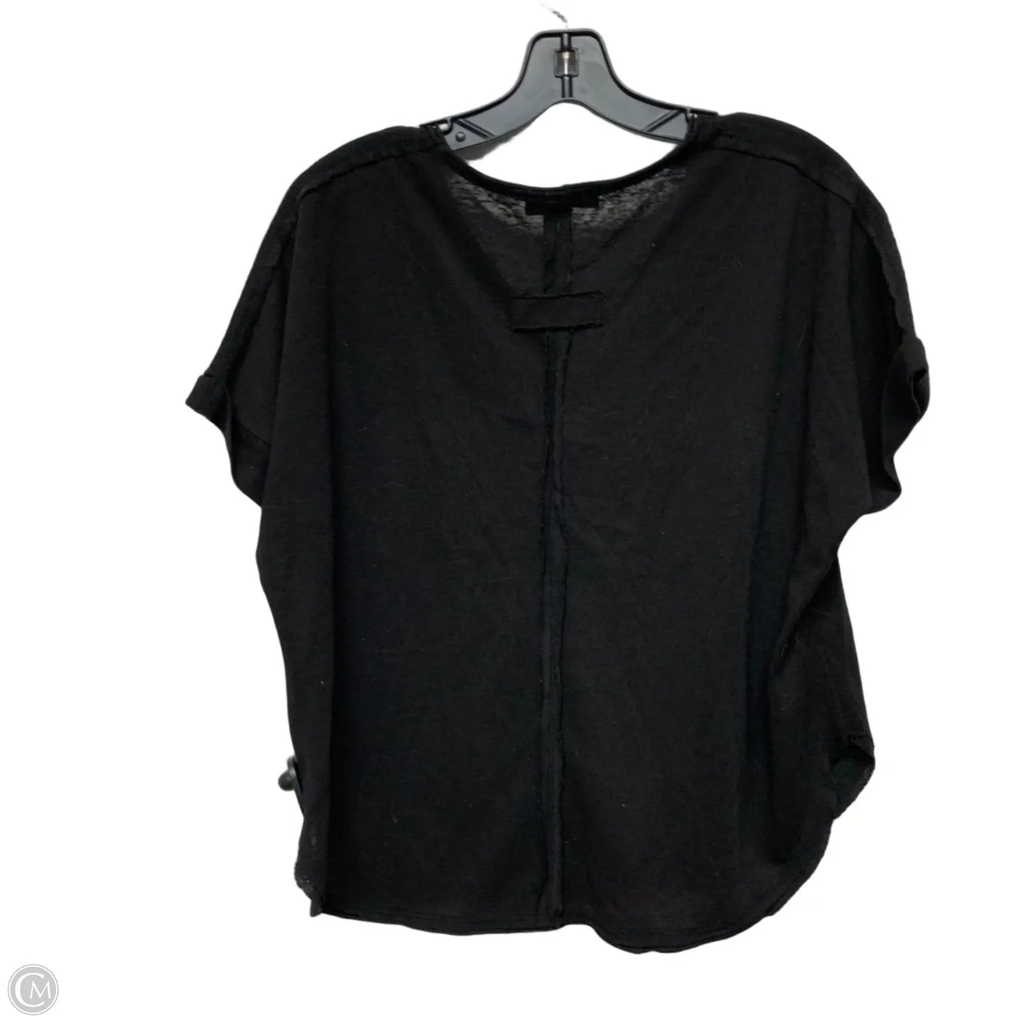Top Short Sleeve By Pinch In Black, Size: S