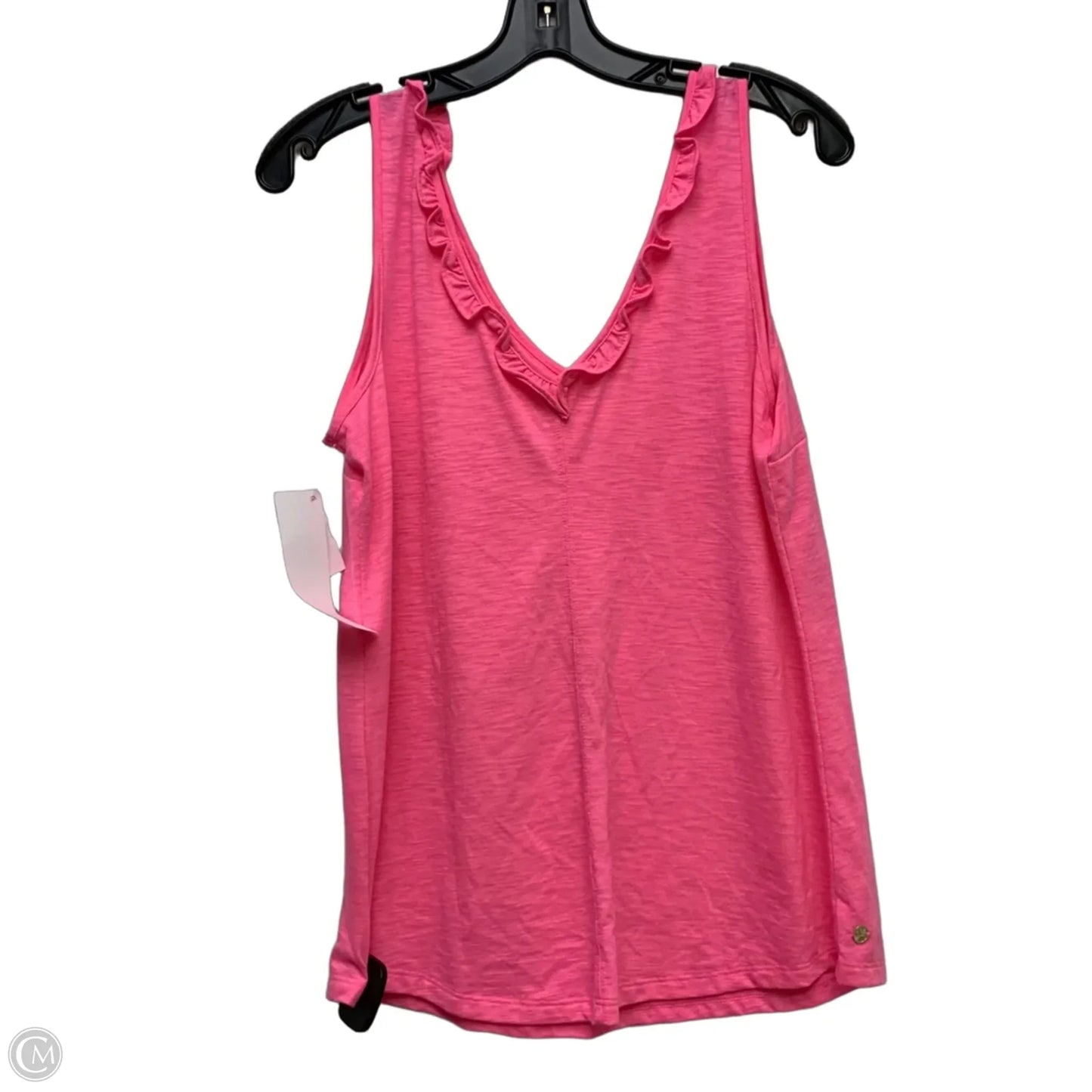Top Sleeveless Designer By Lilly Pulitzer In Pink, Size: M