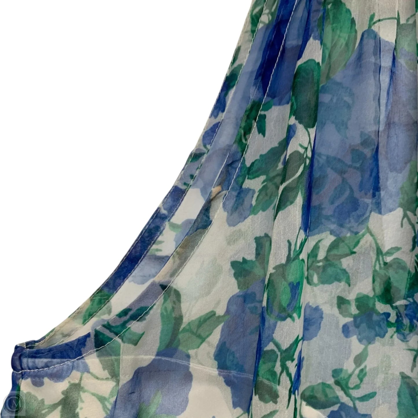 Dress Casual Maxi By Bhldn In Blue & Green, Size: Xs