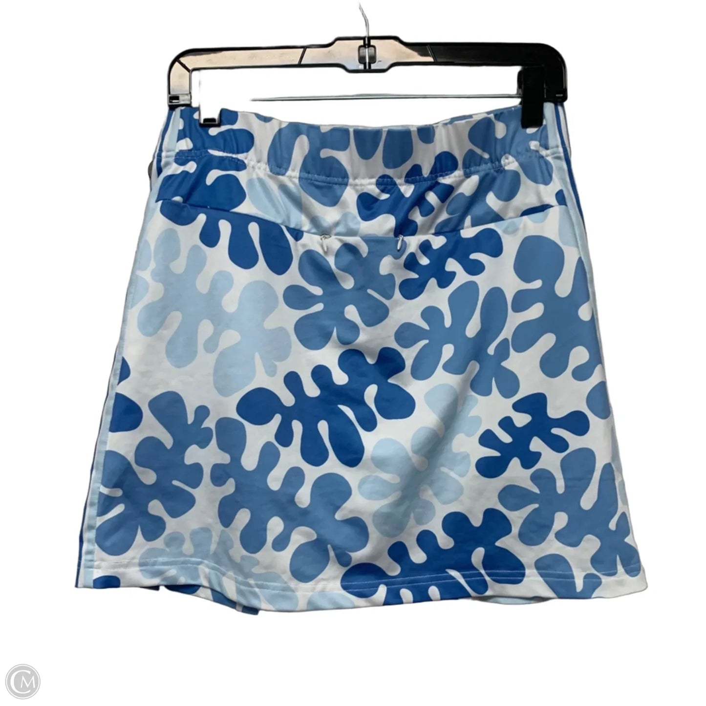 Athletic Skort By Gretchen Scott In Blue & White, Size: S