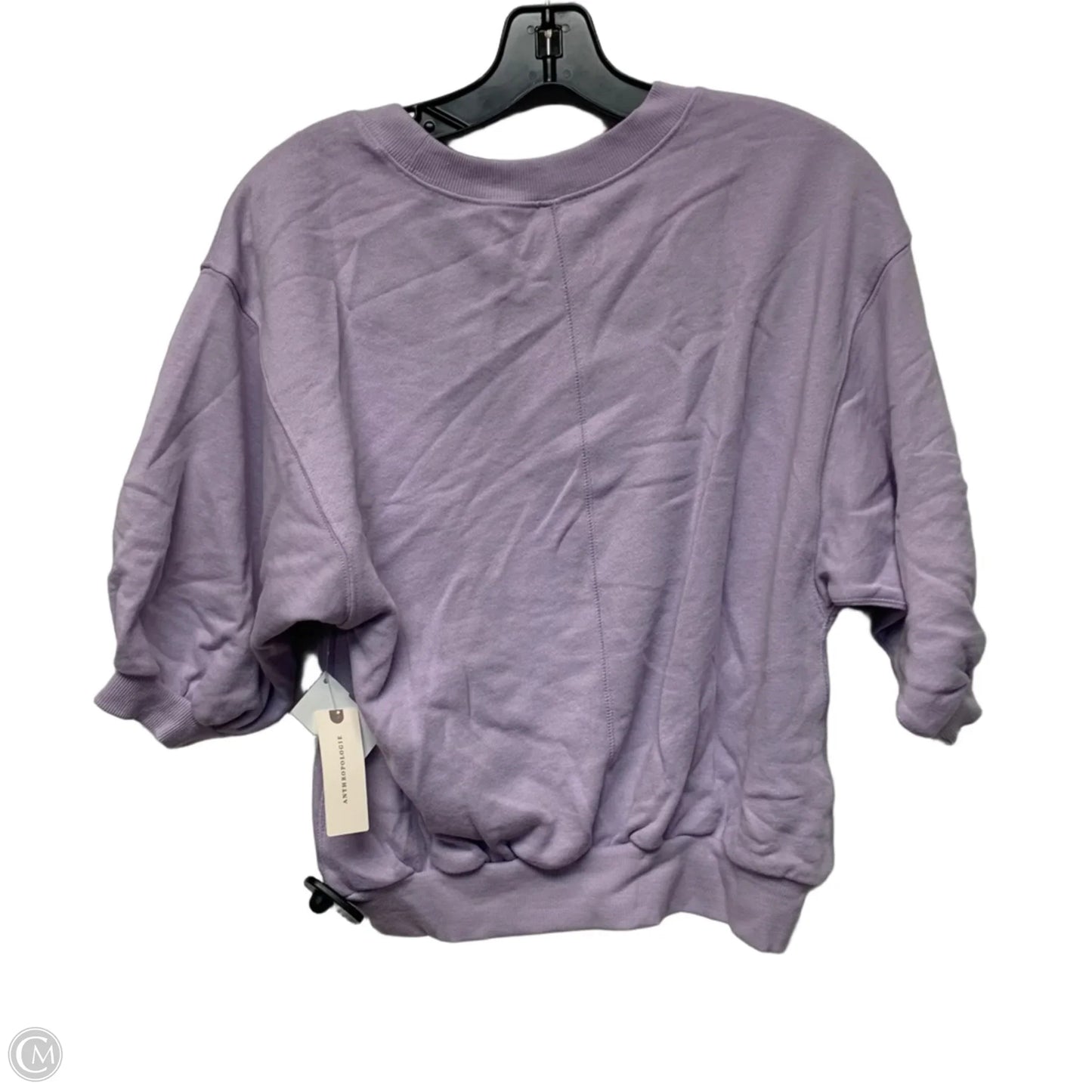 Top Short Sleeve By Pilcro In Purple, Size: Xxs