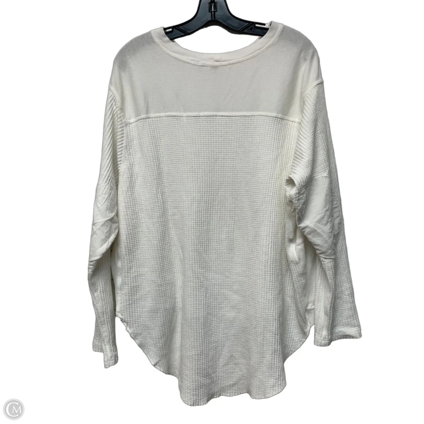 Top Long Sleeve By Free People In White, Size: Xs