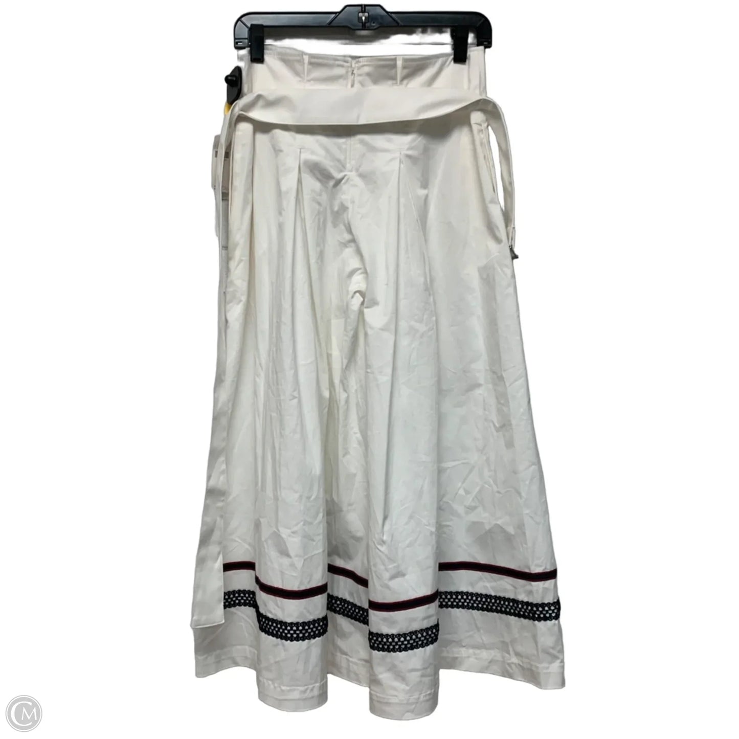 Pants Wide Leg By Maeve In Blue Red & White, Size: 2