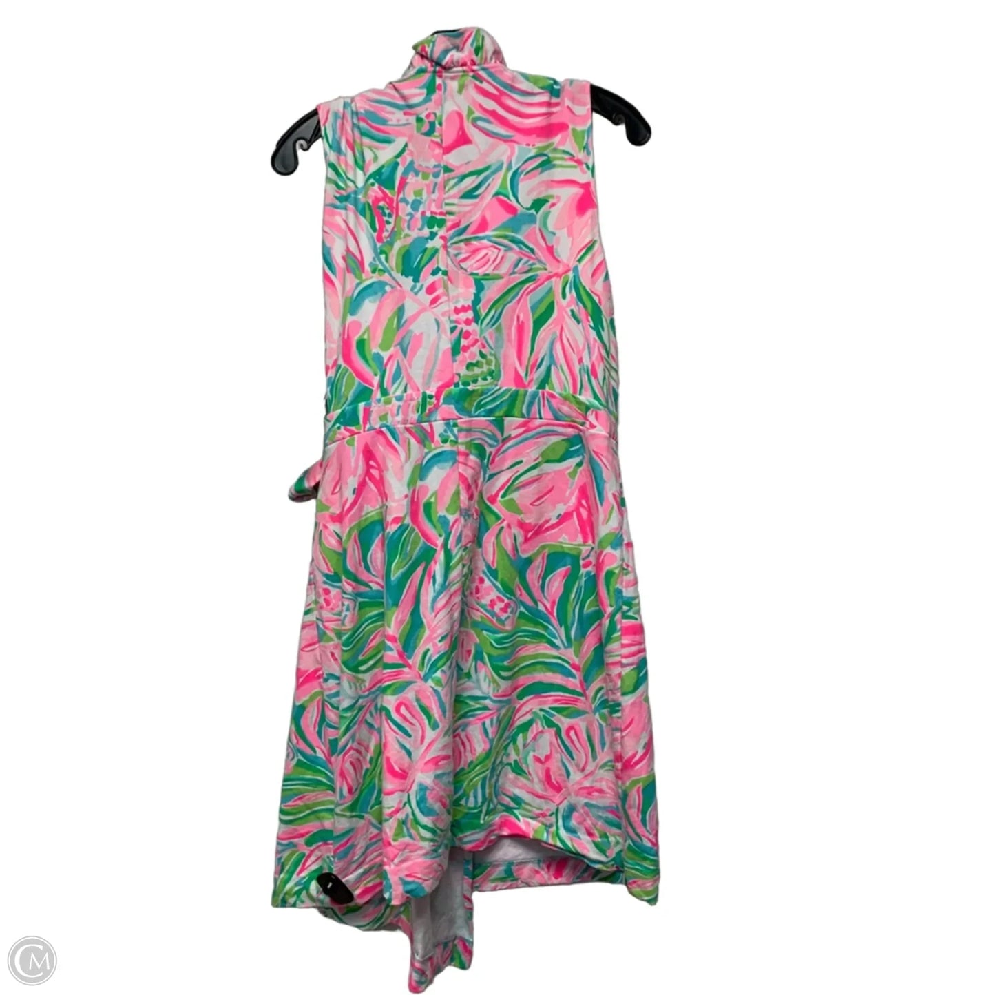 Dress Designer By Lilly Pulitzer In Green & Pink, Size: Xl