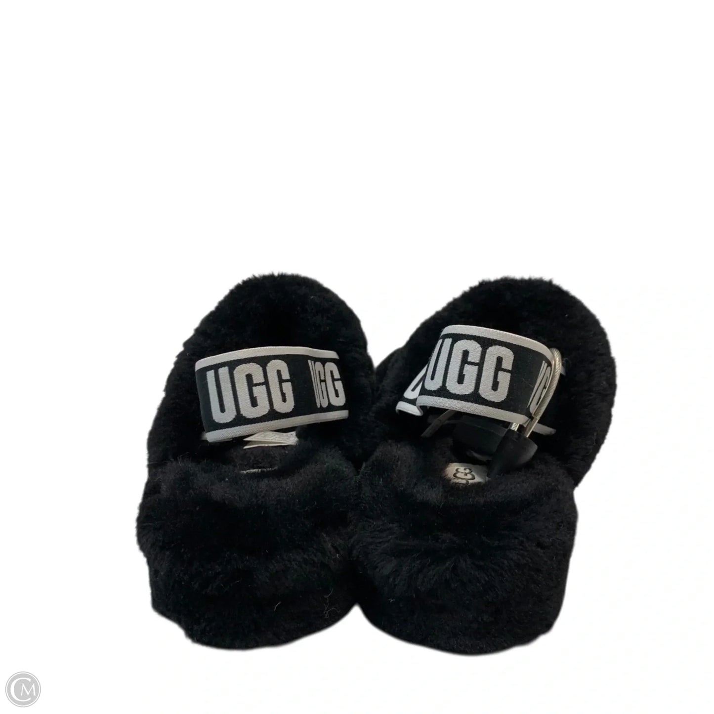 Sandals Designer By Ugg In Black, Size: 6