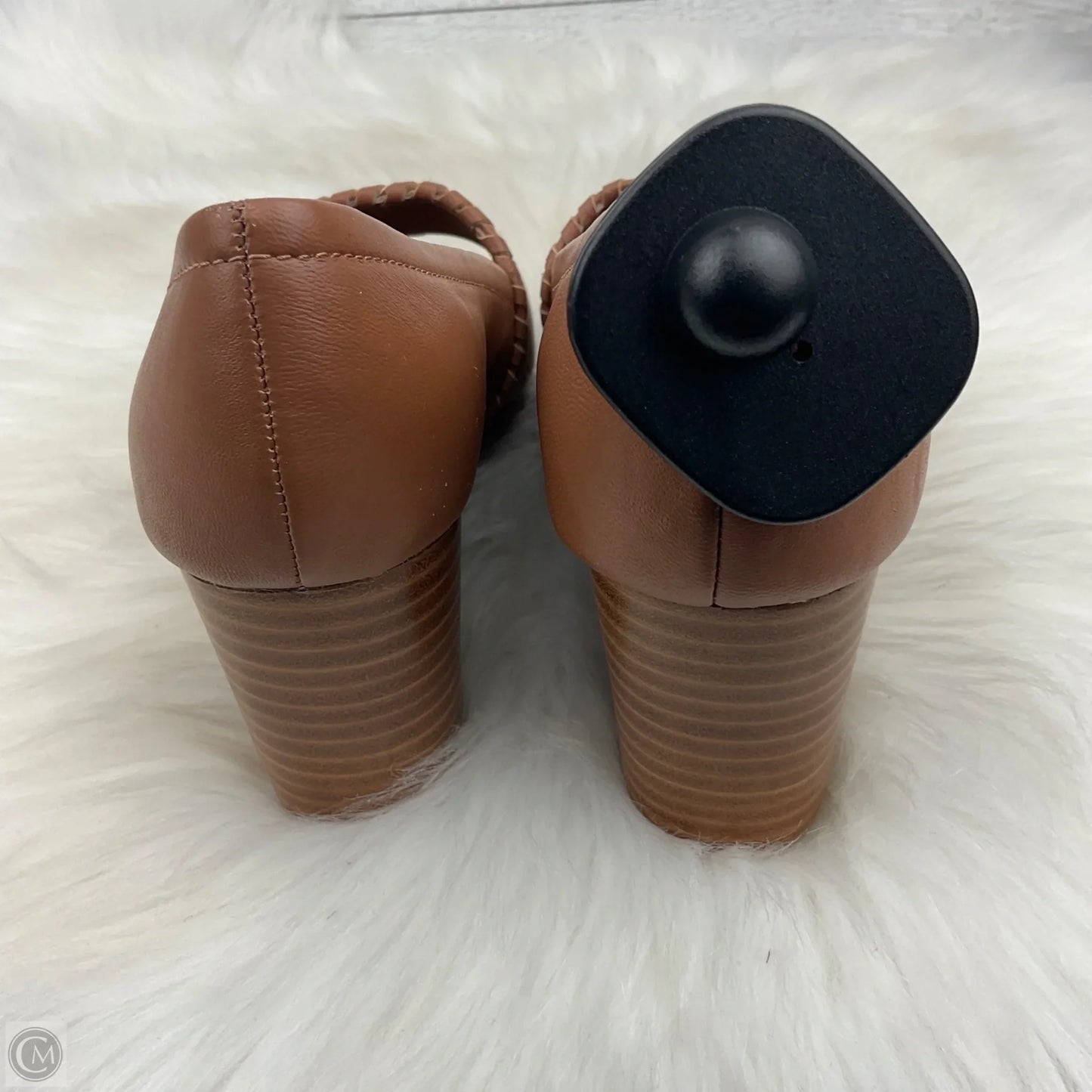 Shoes Heels Wedge By Jack Rogers In Brown, Size: 5