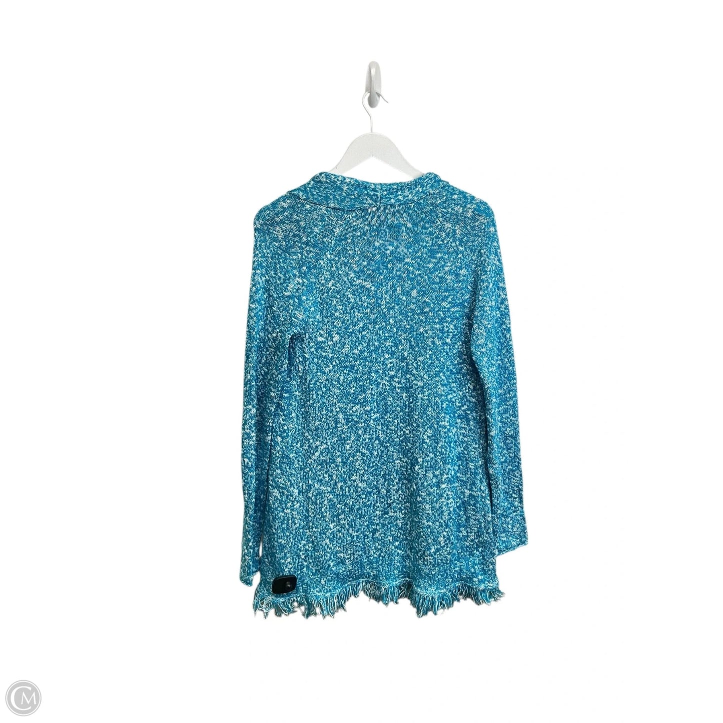 Sweater Cardigan Designer By Lilly Pulitzer In Blue, Size: M