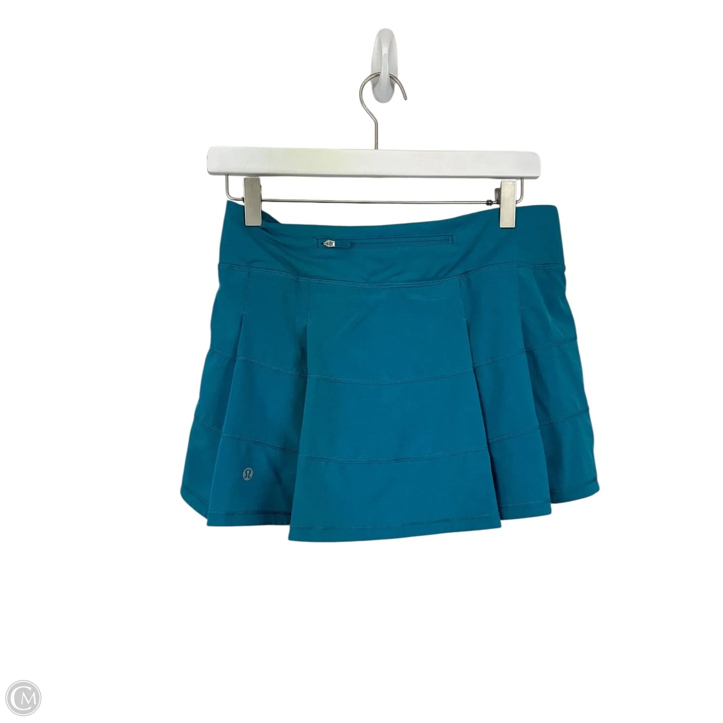 Athletic Skort By Lululemon In Blue, Size: 6