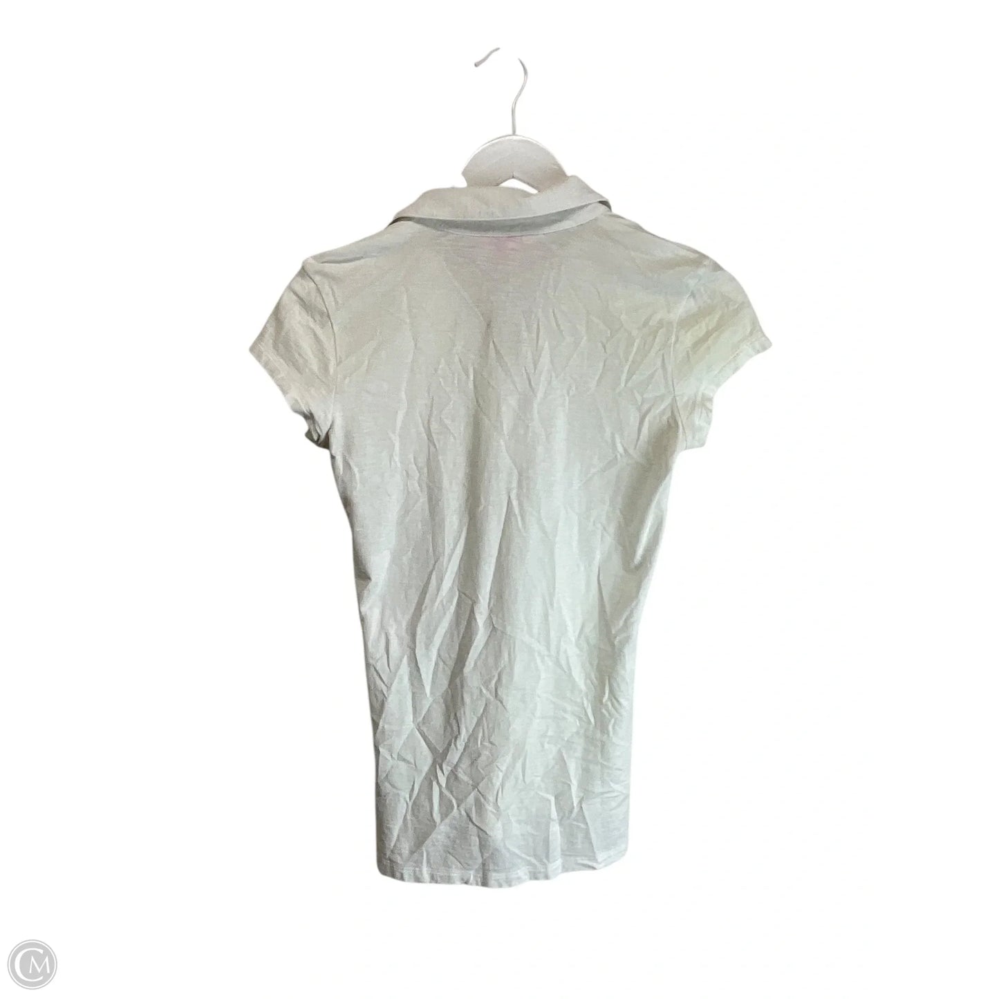 Top Short Sleeve Designer By Lilly Pulitzer In White, Size: Xs