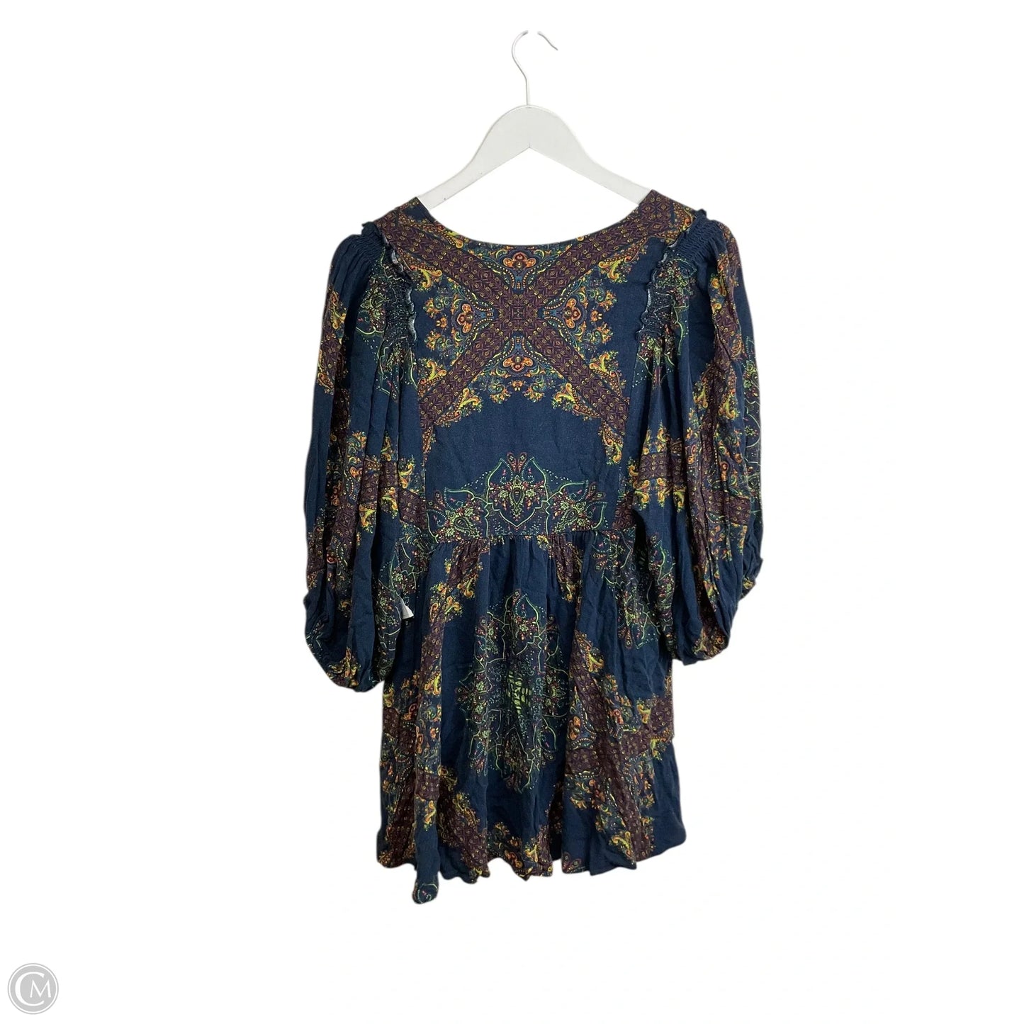 Top Long Sleeve By Free People In Blue, Size: M