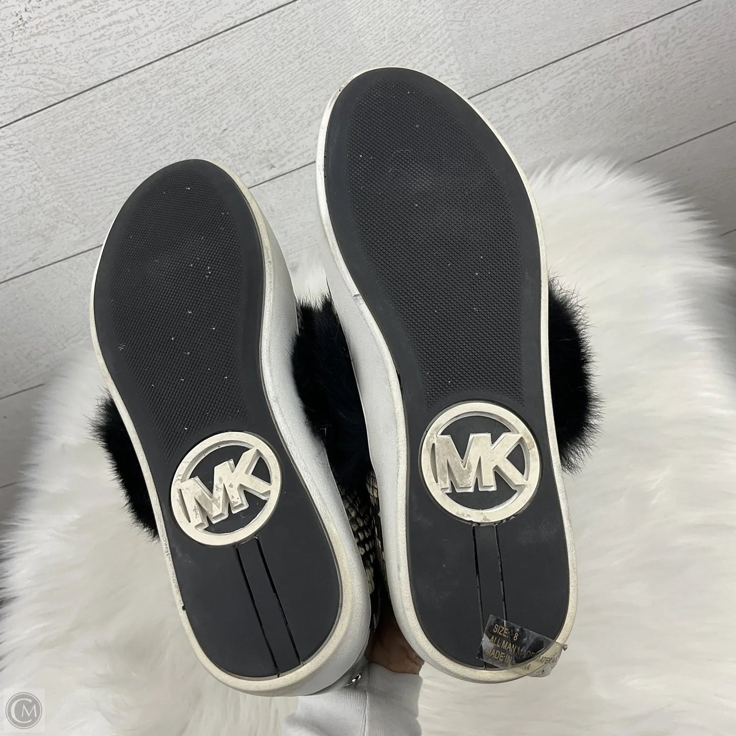 Shoes Designer By Michael Kors In Snakeskin Print, Size: 8