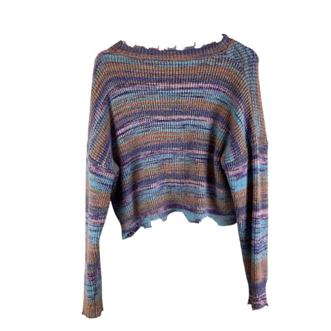Sweater By Clothes Mentor In Purple, Size: M