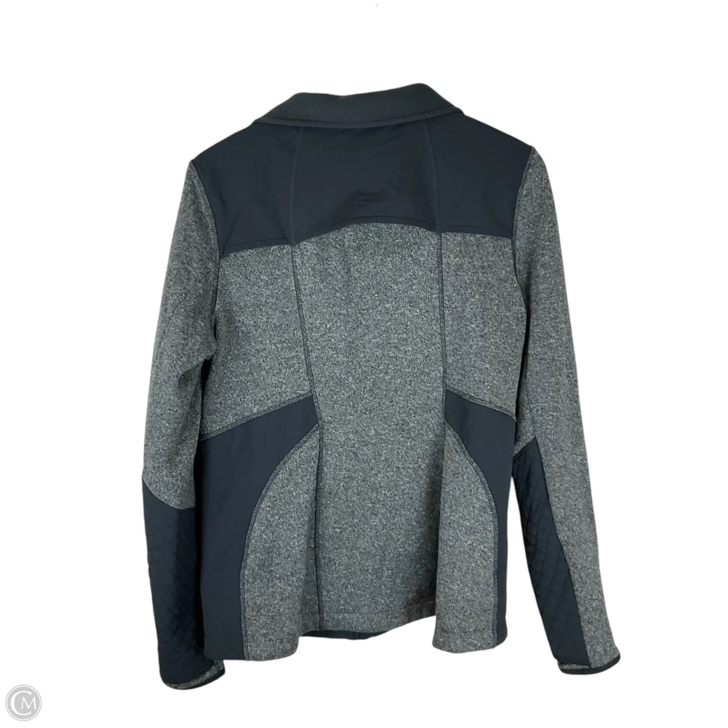 Athletic Jacket By Athleta In Grey, Size: Xl