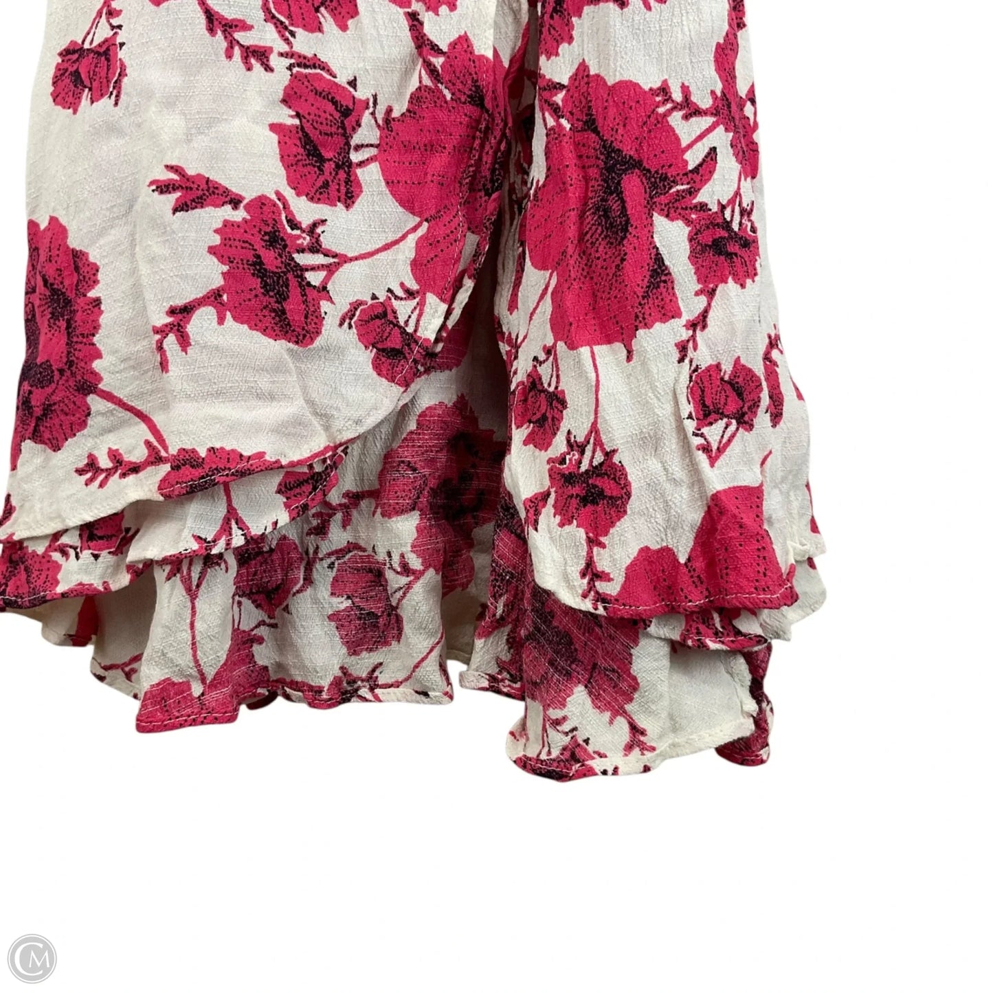 Top Sleeveless By Free People In Floral Print, Size: S