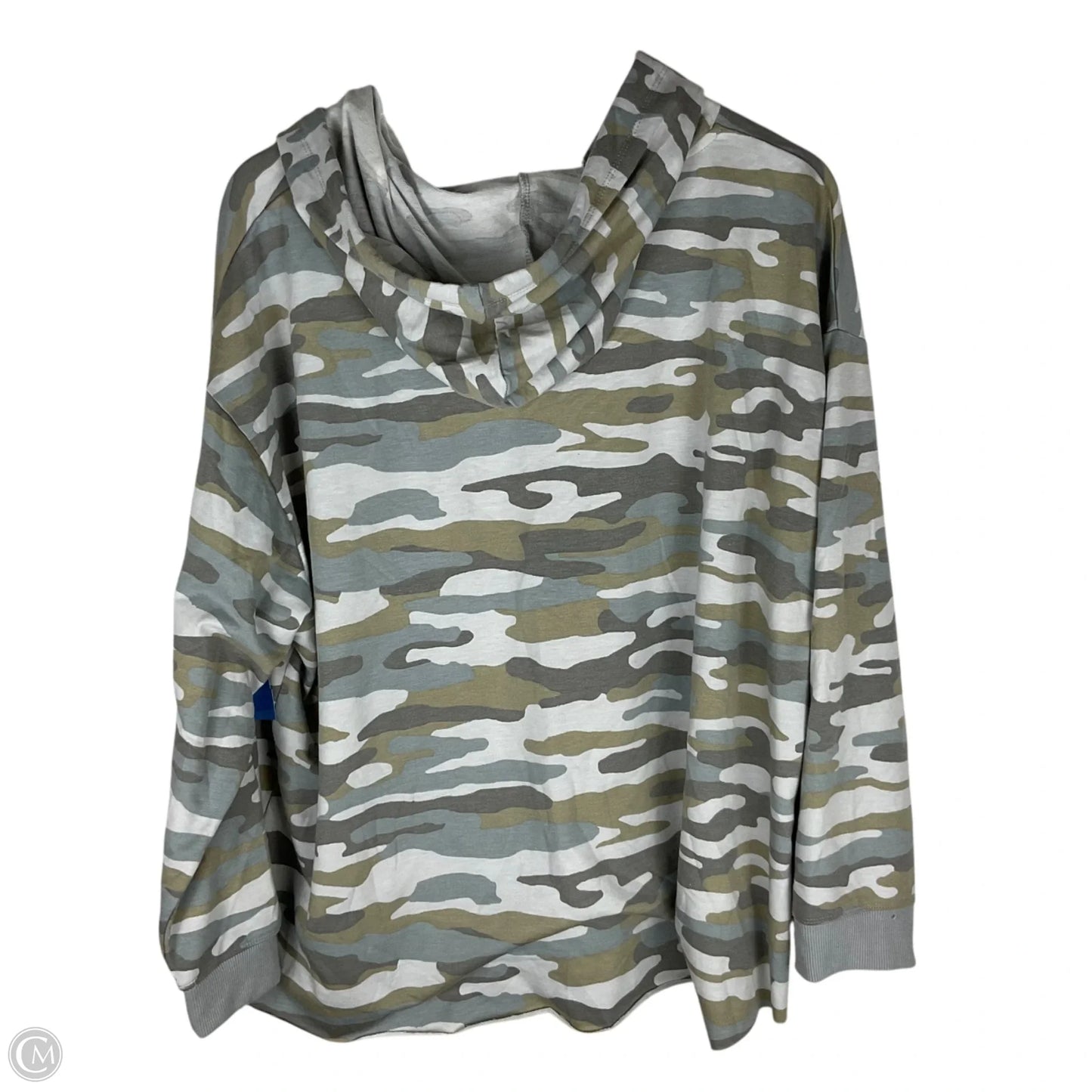 Sweatshirt Hoodie By C And C In Camouflage Print, Size: 2x