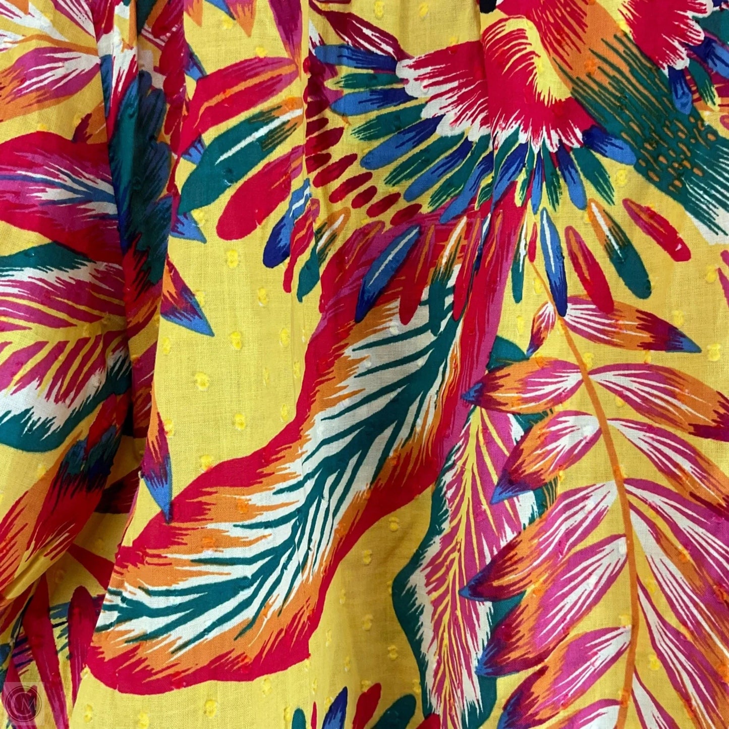 Top Short Sleeve By Rachel Zoe In Tropical Print, Size: S