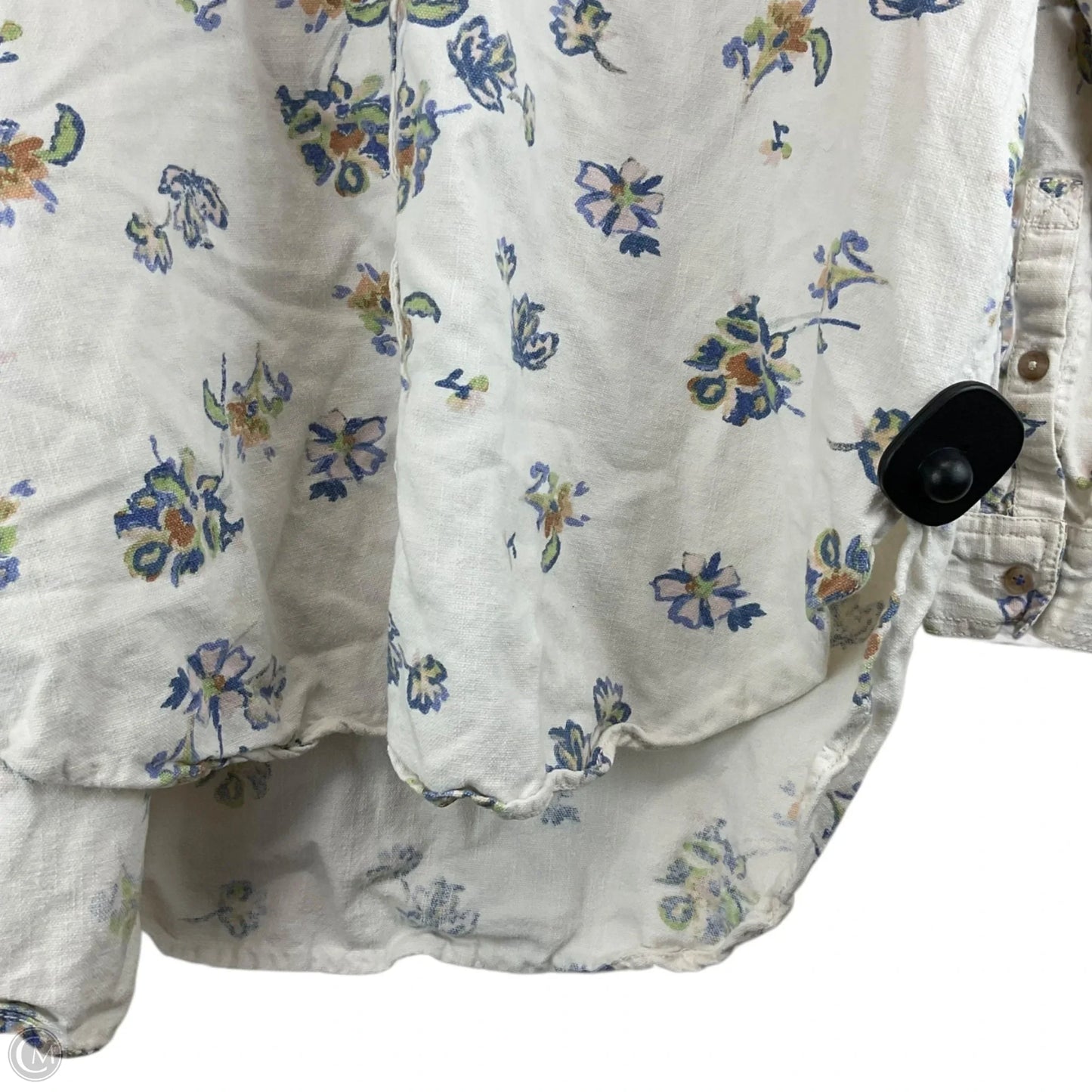 Top Long Sleeve By Pilcro In Floral Print, Size: L