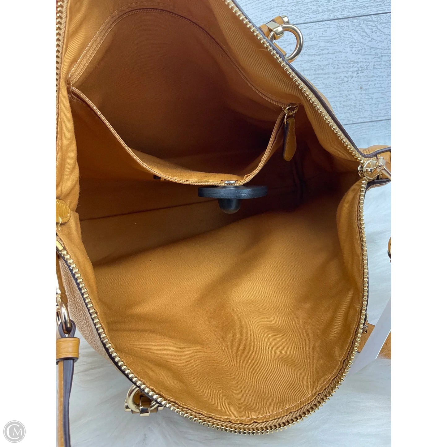 Crossbody Designer By Coach, Size: Medium
