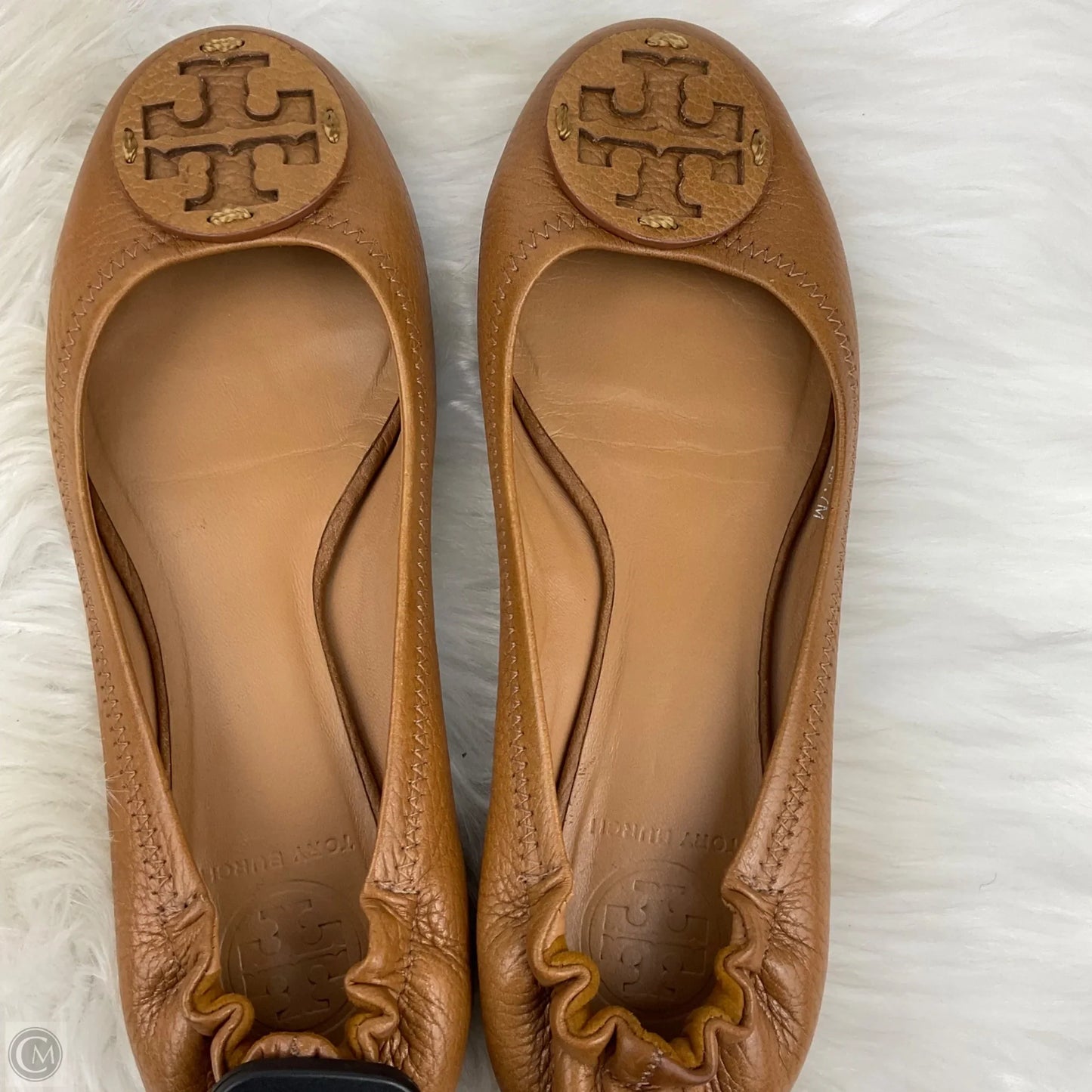 Shoes Designer By Tory Burch In Tan, Size: 7