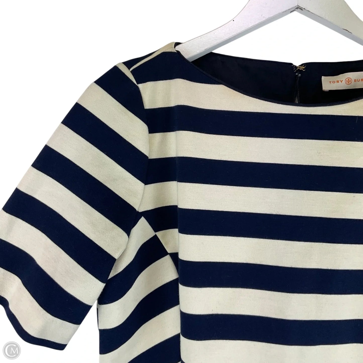 Dress Designer By Tory Burch In Striped Pattern, Size: L