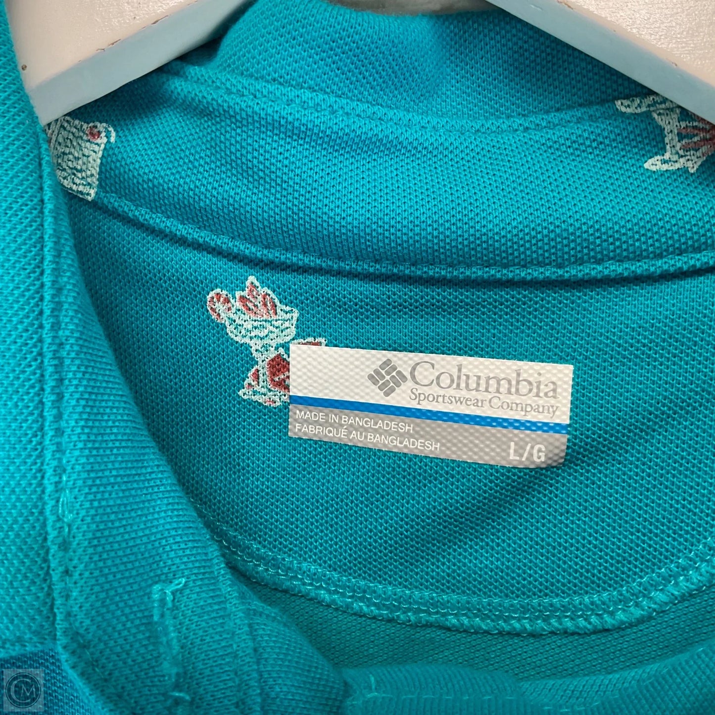 Top Short Sleeve By Columbia In Blue, Size: L
