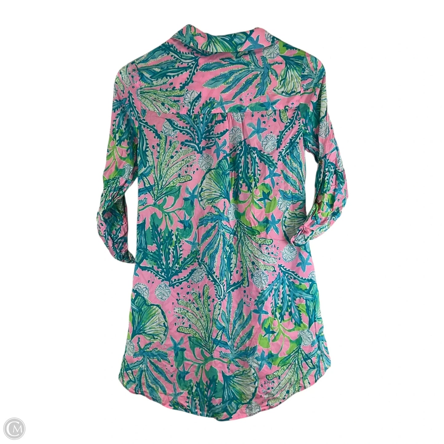 Top Long Sleeve Designer By Lilly Pulitzer In Pink, Size: Xxs