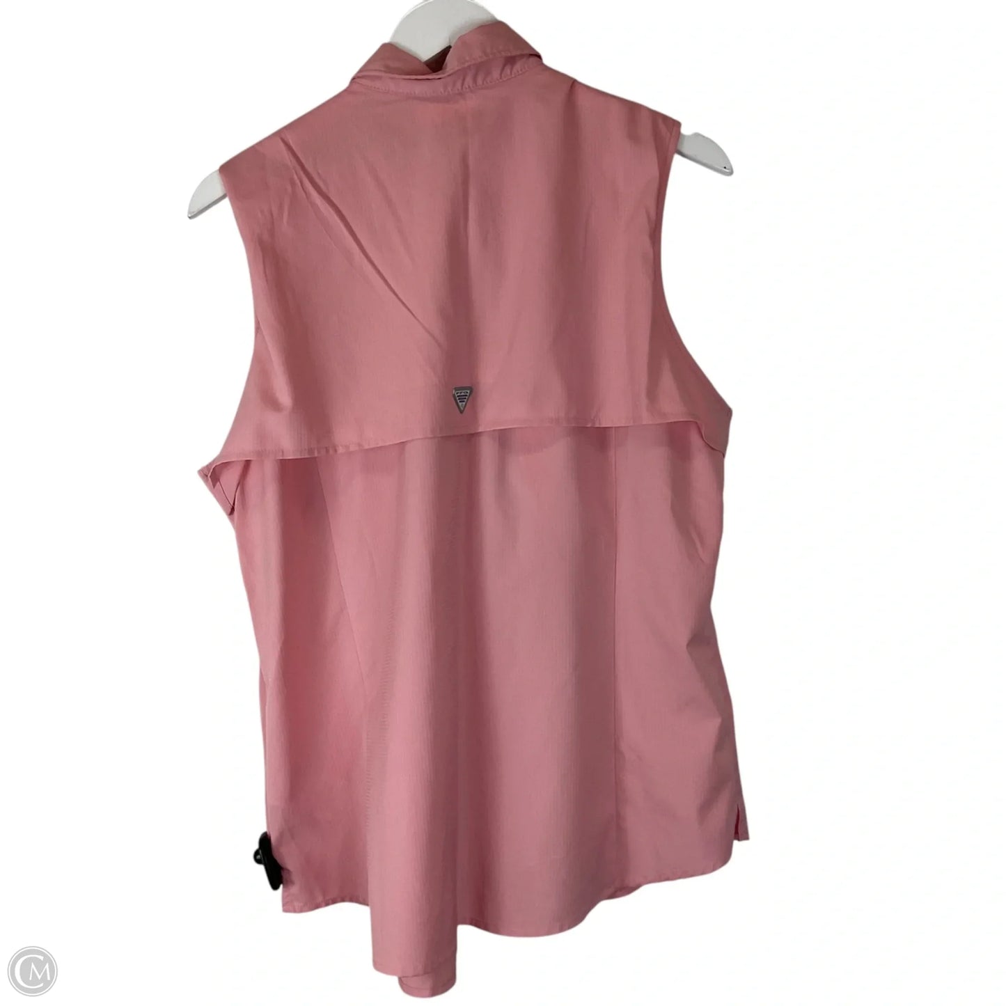 Athletic Tank Top By Columbia In Pink, Size: Xl