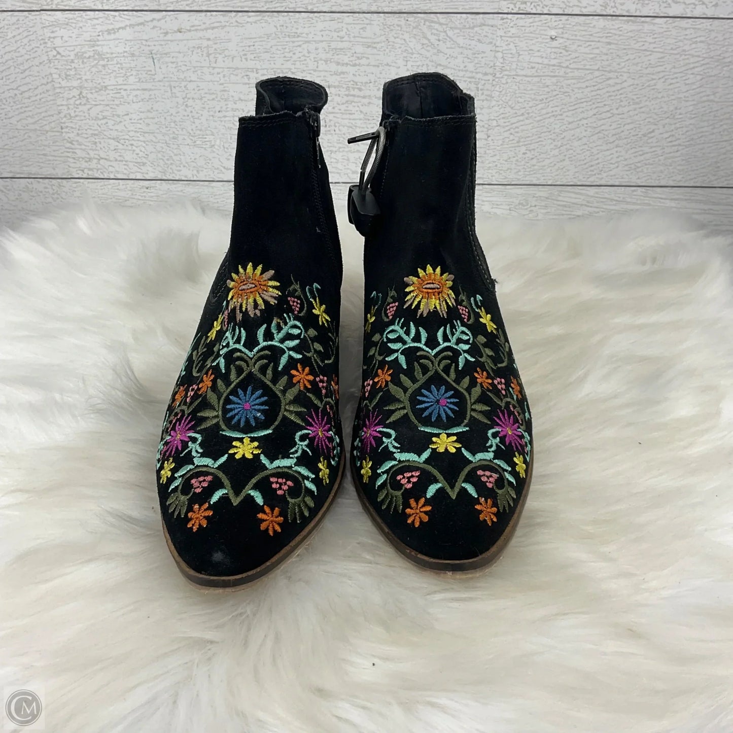 Boots Ankle Heels By Diba In Black, Size: 8.5