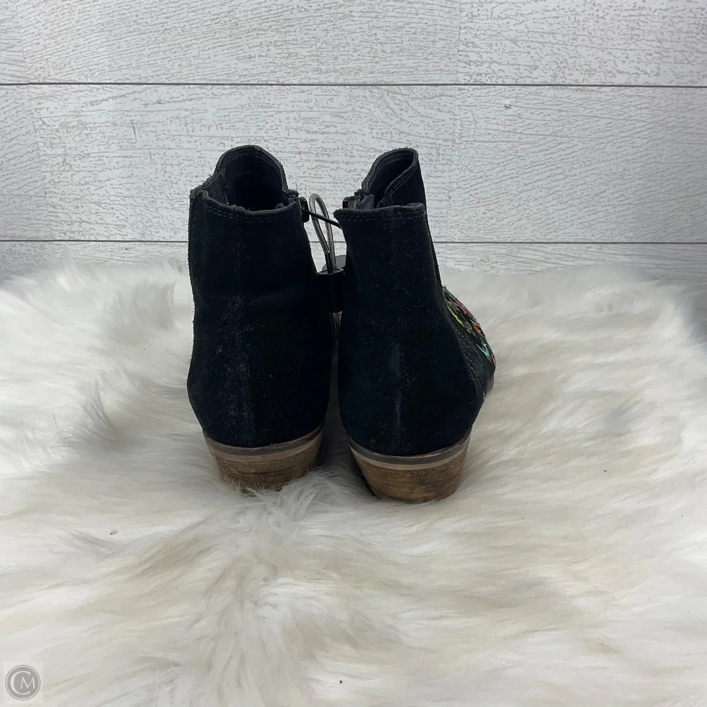 Boots Ankle Heels By Diba In Black, Size: 8.5