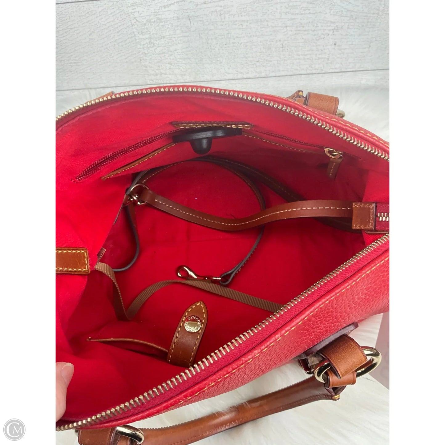 Handbag Designer By Dooney And Bourke, Size: Medium