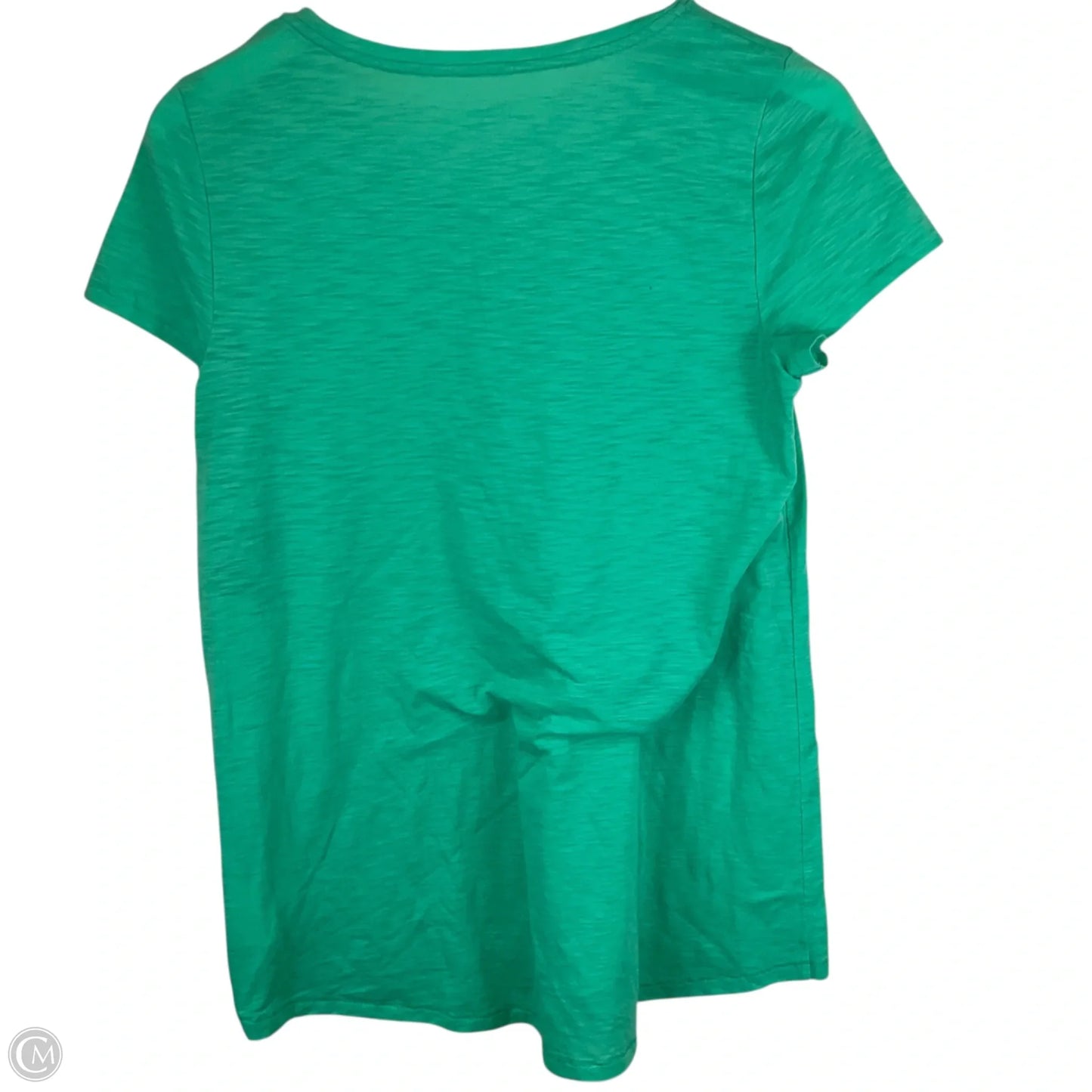 Top Short Sleeve Designer By Lilly Pulitzer In Teal, Size: S