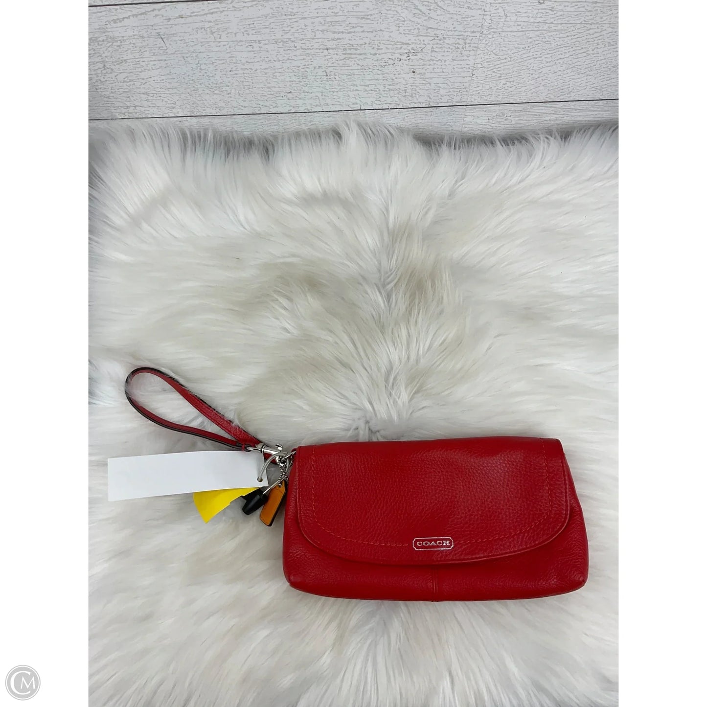 Wristlet Designer By Coach, Size: Large