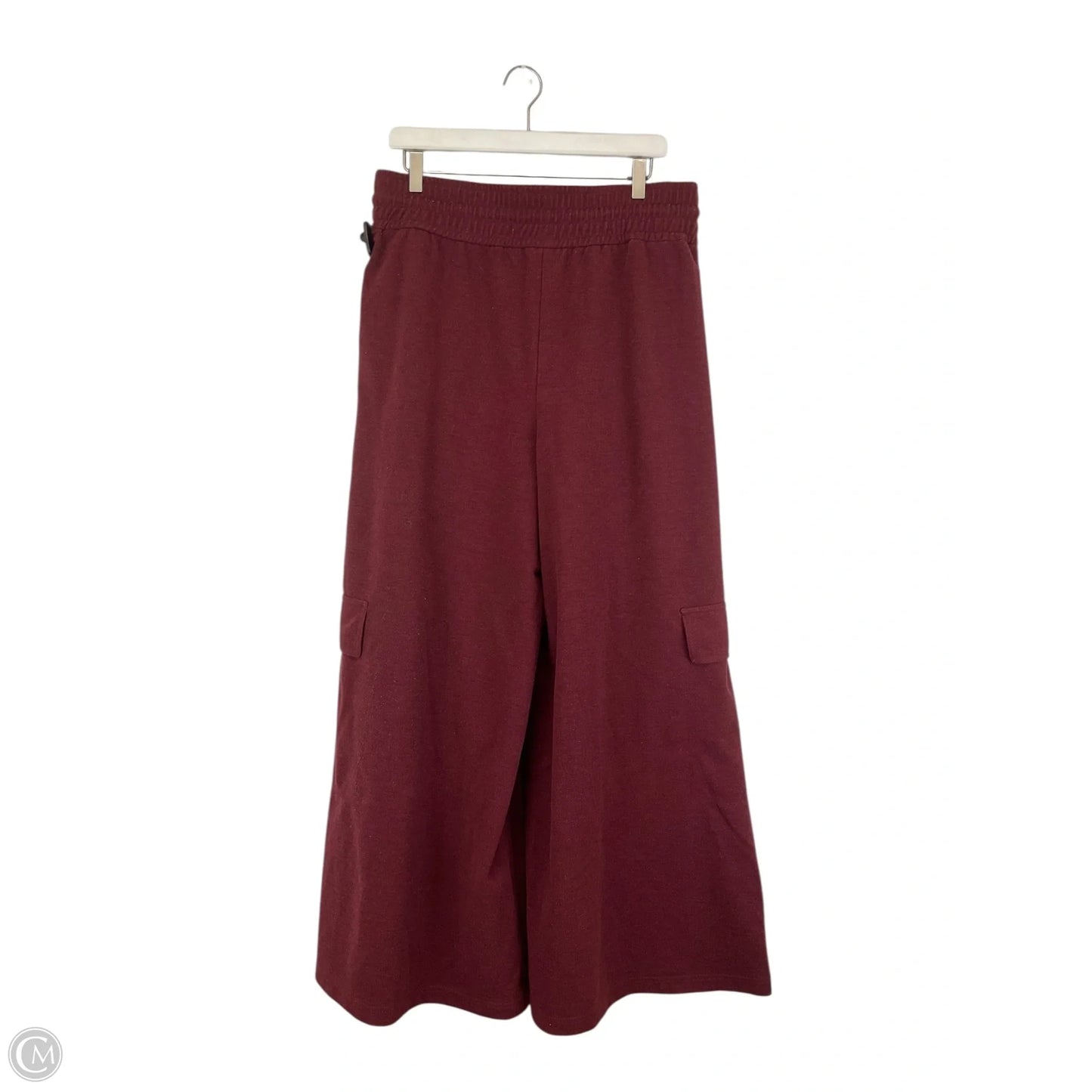 Pants Wide Leg By Maeve In Red, Size: L