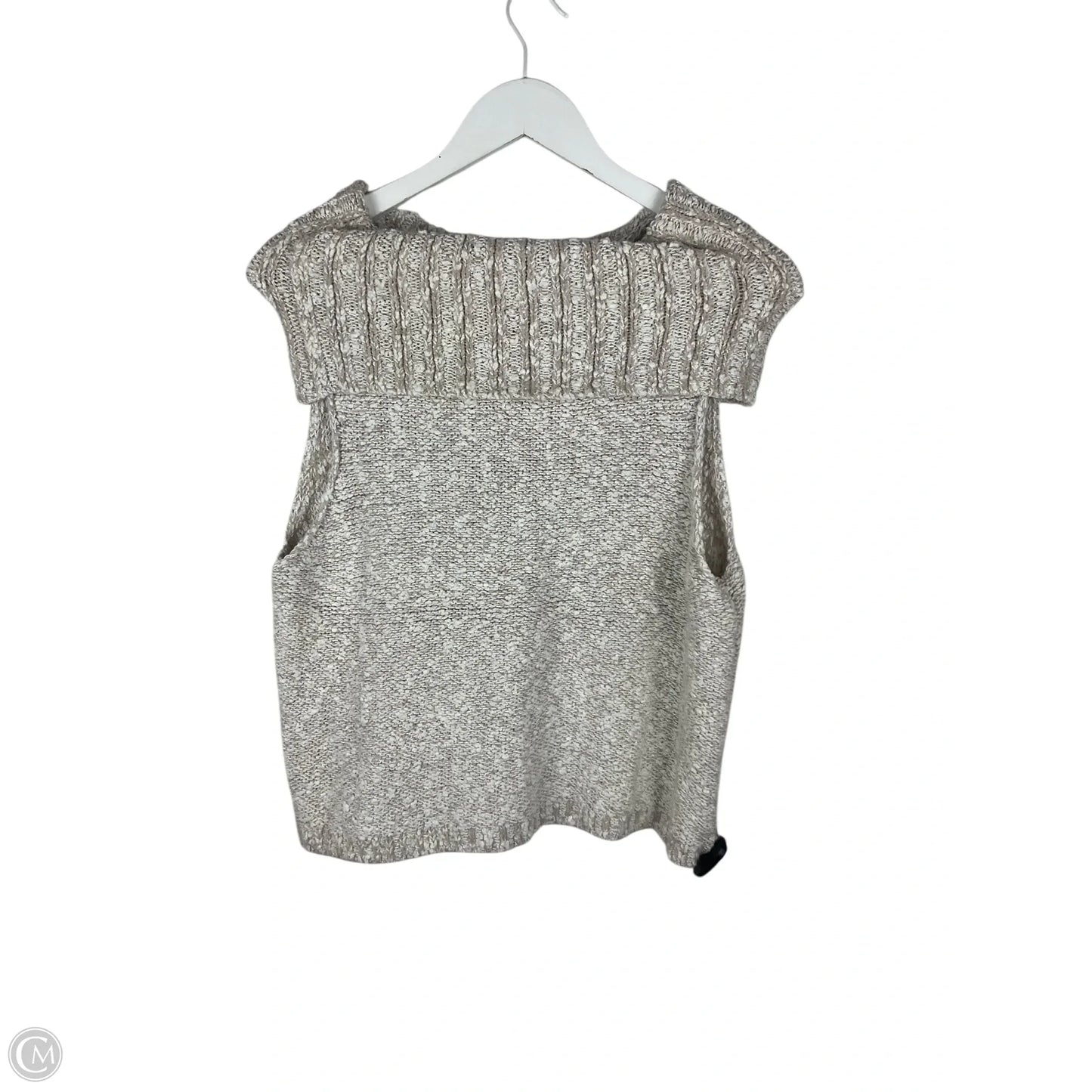 Vest Sweater By Free People In Tan, Size: M