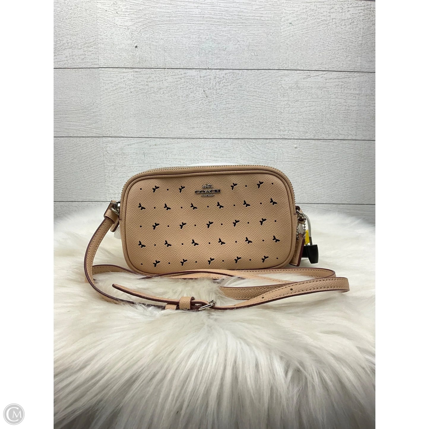 Crossbody Designer By Coach, Size: Small