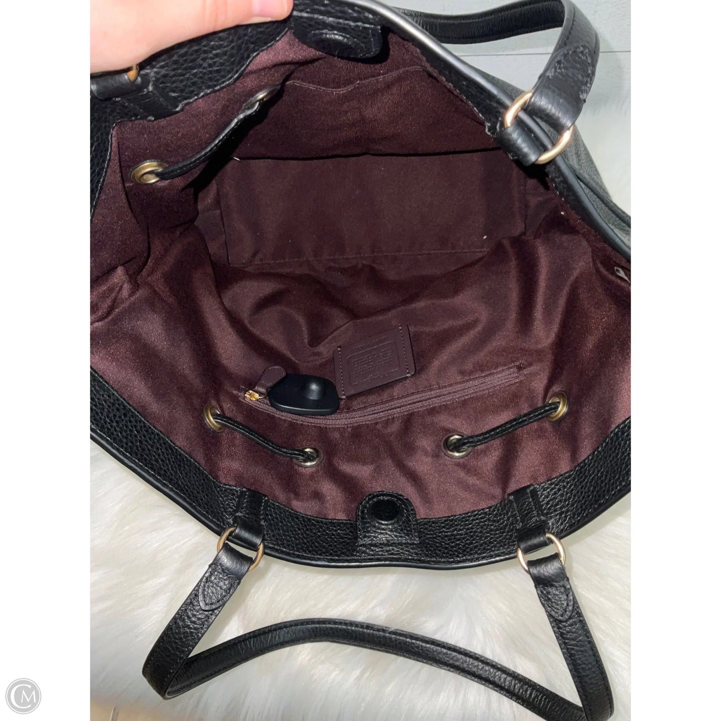 Handbag Designer By Coach, Size: Large