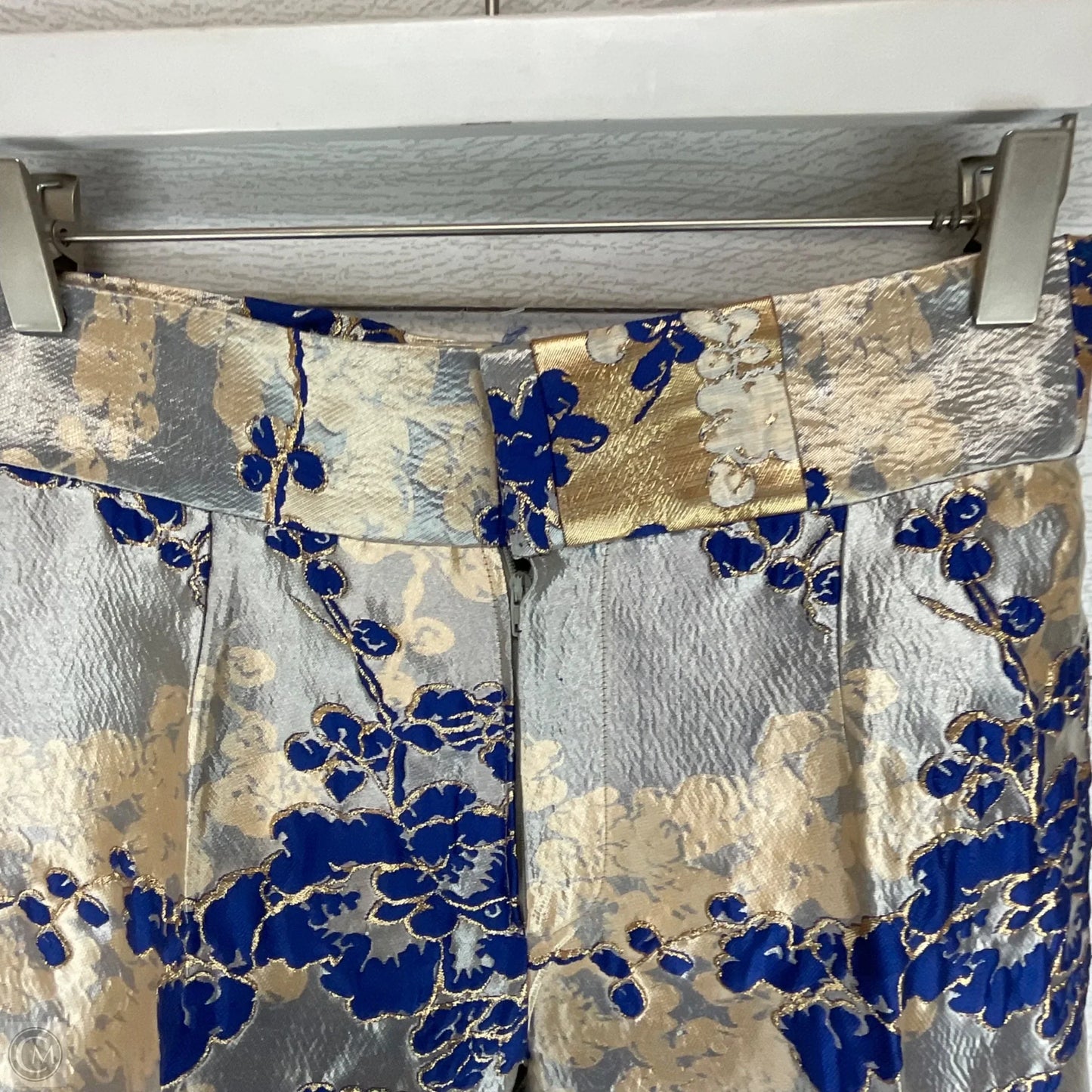 Pants Dress By Cma In Blue & Gold, Size: 4