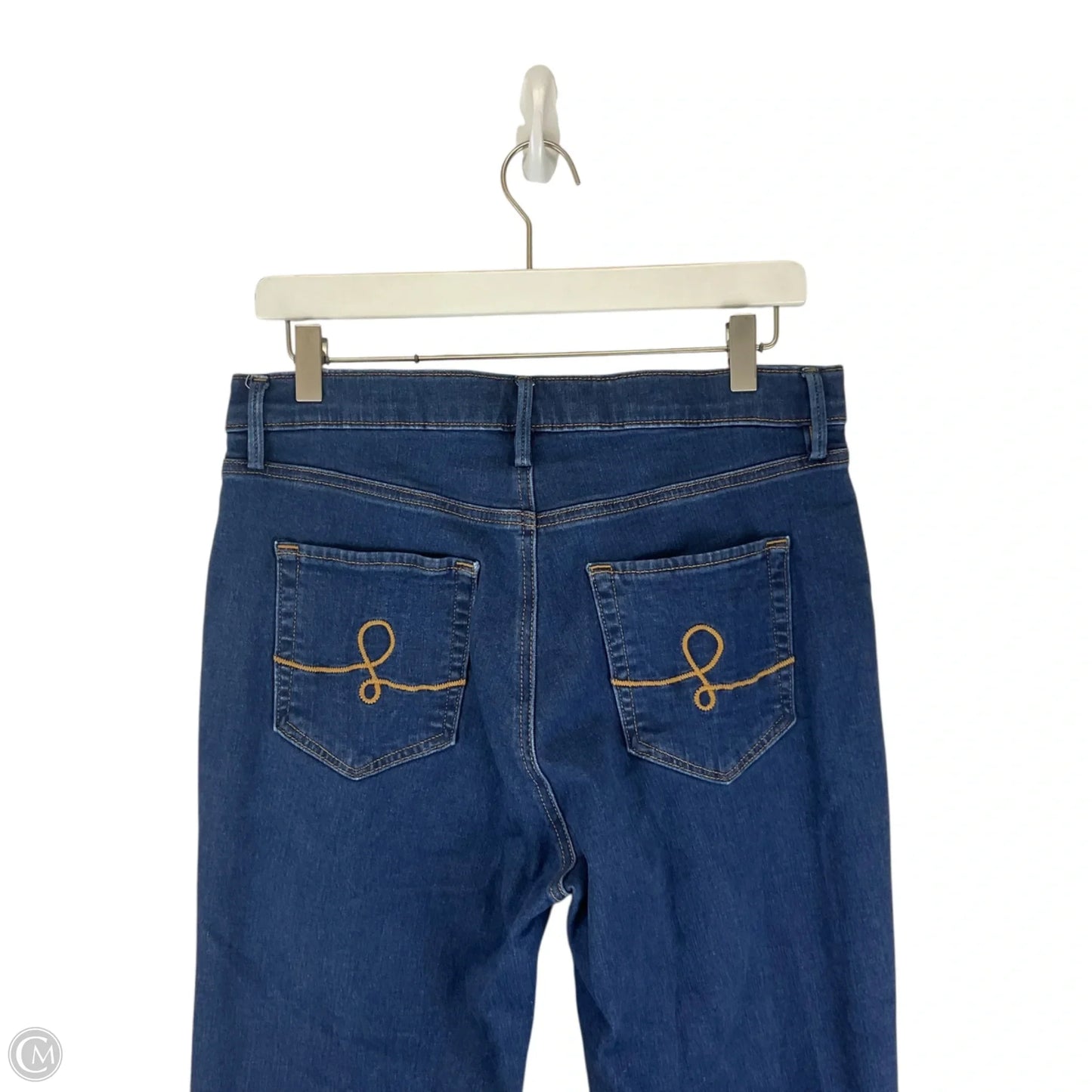 Pants Designer By Lilly Pulitzer In Blue Denim, Size: 12