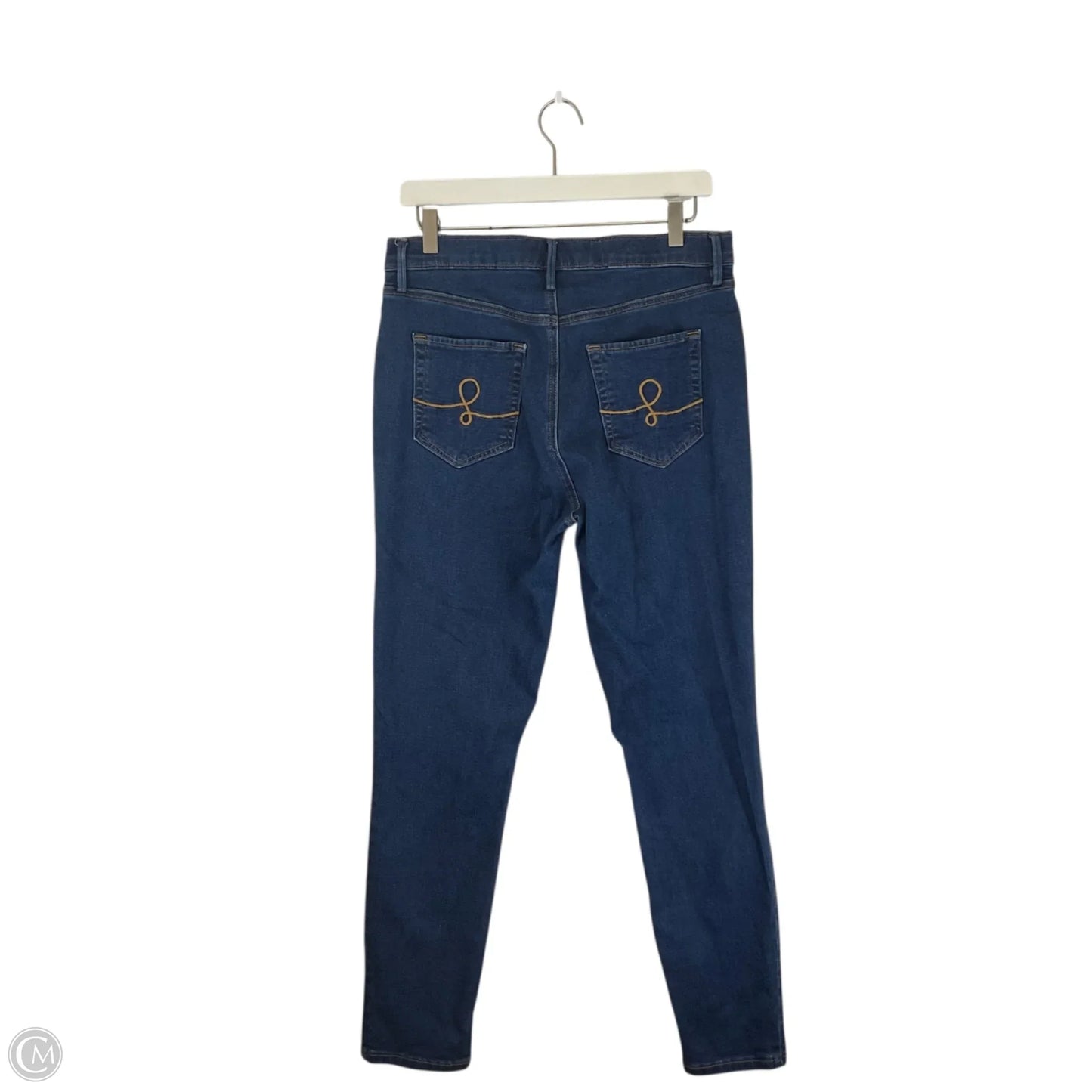 Pants Designer By Lilly Pulitzer In Blue Denim, Size: 12