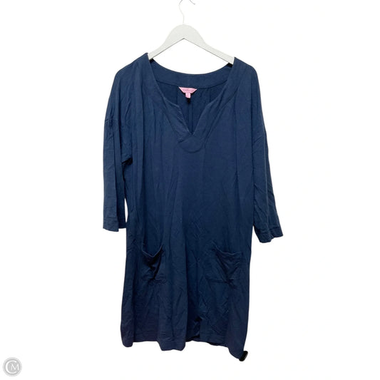 Dress Designer By Lilly Pulitzer In Blue, Size: Xl