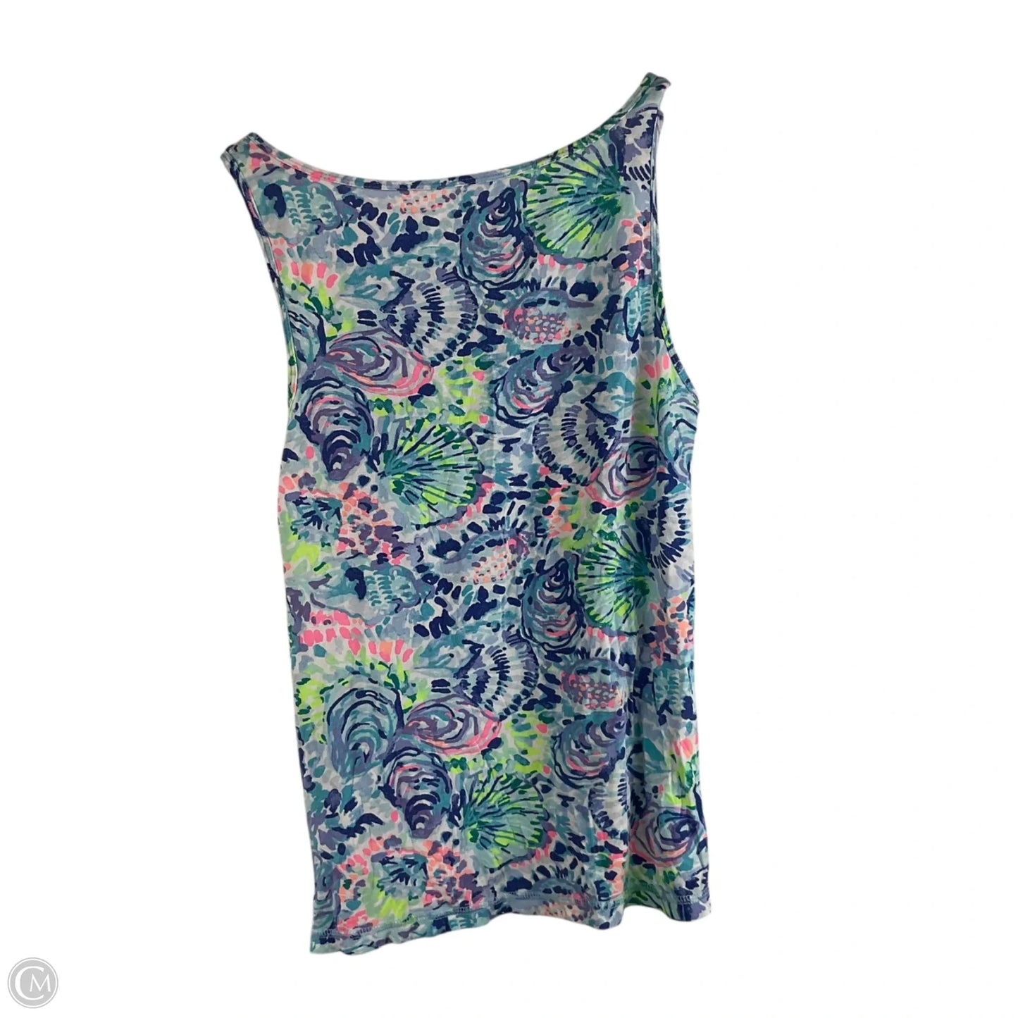 Top Sleeveless Designer By Lilly Pulitzer In Blue, Size: Xs
