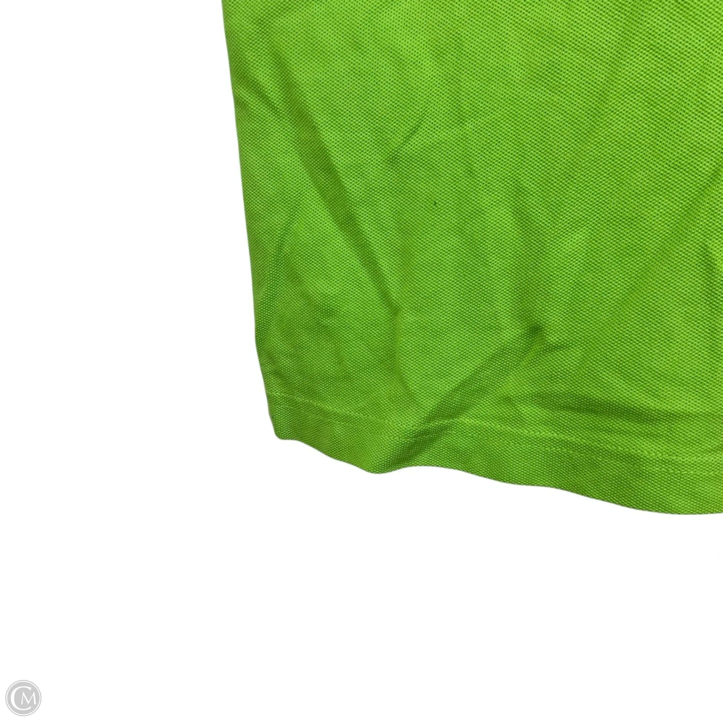 Top Short Sleeve Designer By Lilly Pulitzer In Green, Size: L