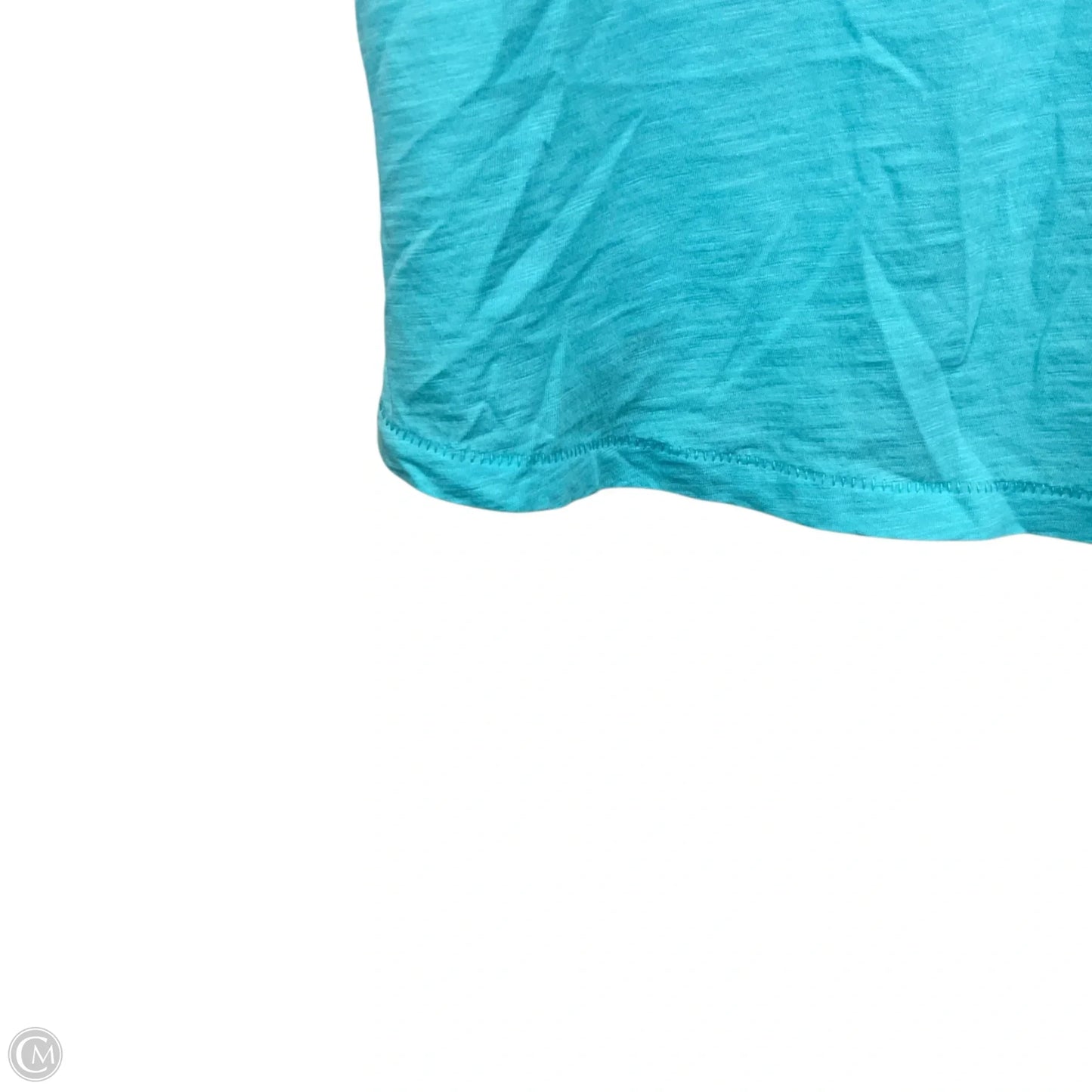 Top Short Sleeve Designer By Lilly Pulitzer In Blue, Size: M