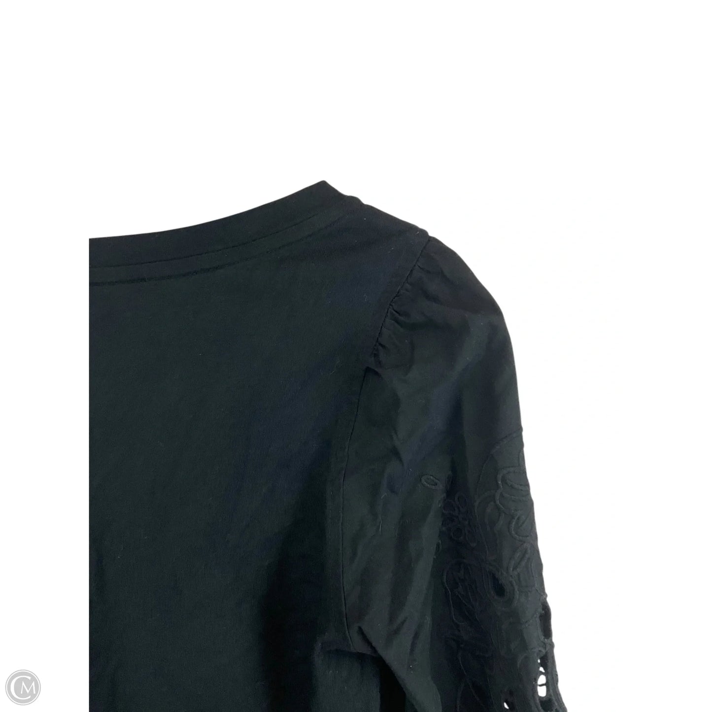 Top Long Sleeve Designer By Lilly Pulitzer In Black, Size: L