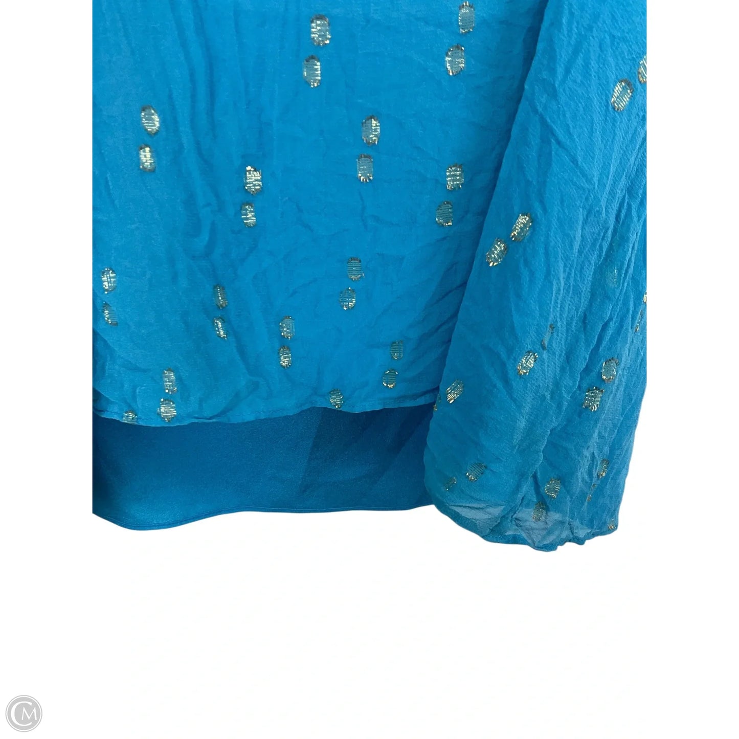 Top Sleeveless Designer By Lilly Pulitzer In Blue, Size: M