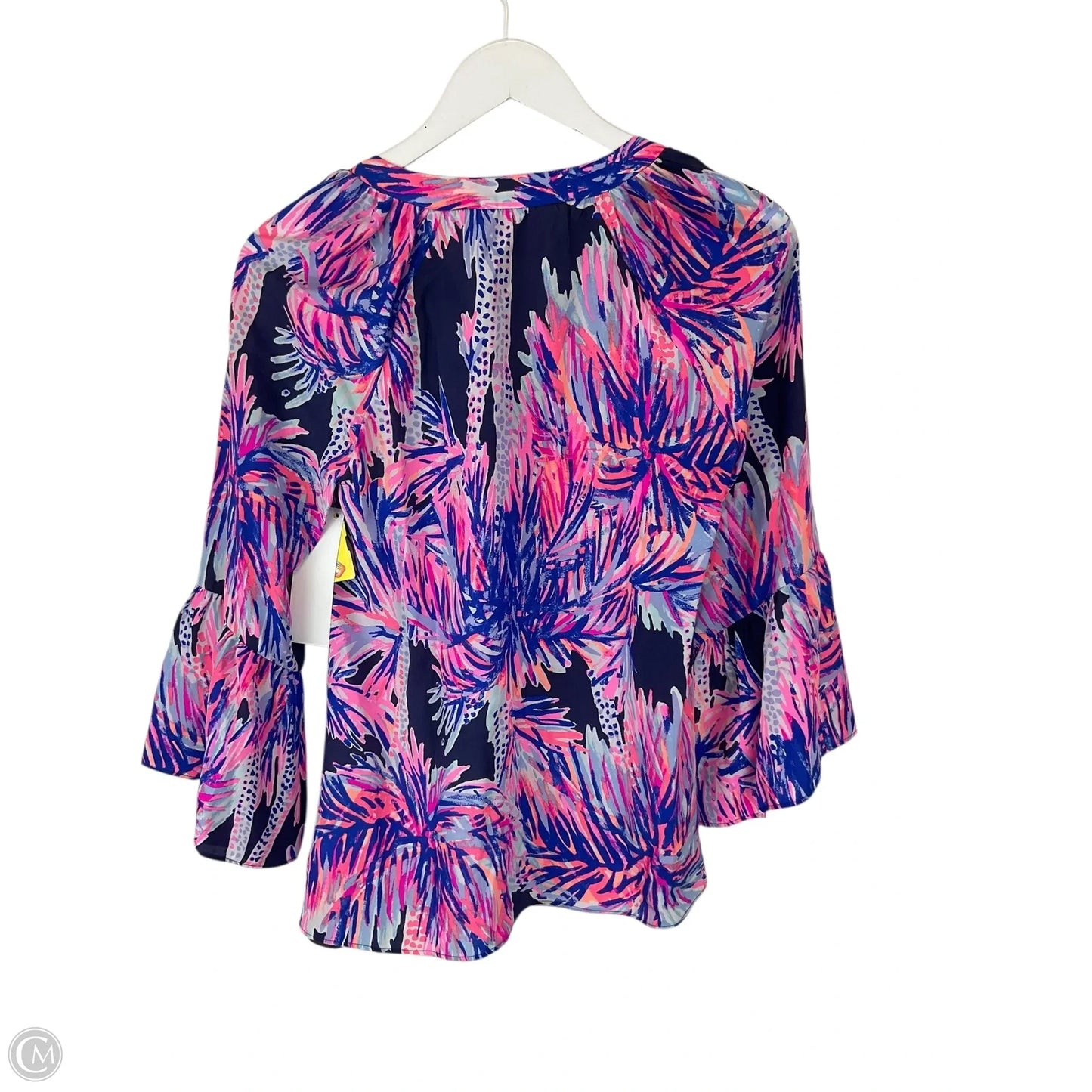 Top Long Sleeve Designer By Lilly Pulitzer In Multi-colored, Size: Xxs